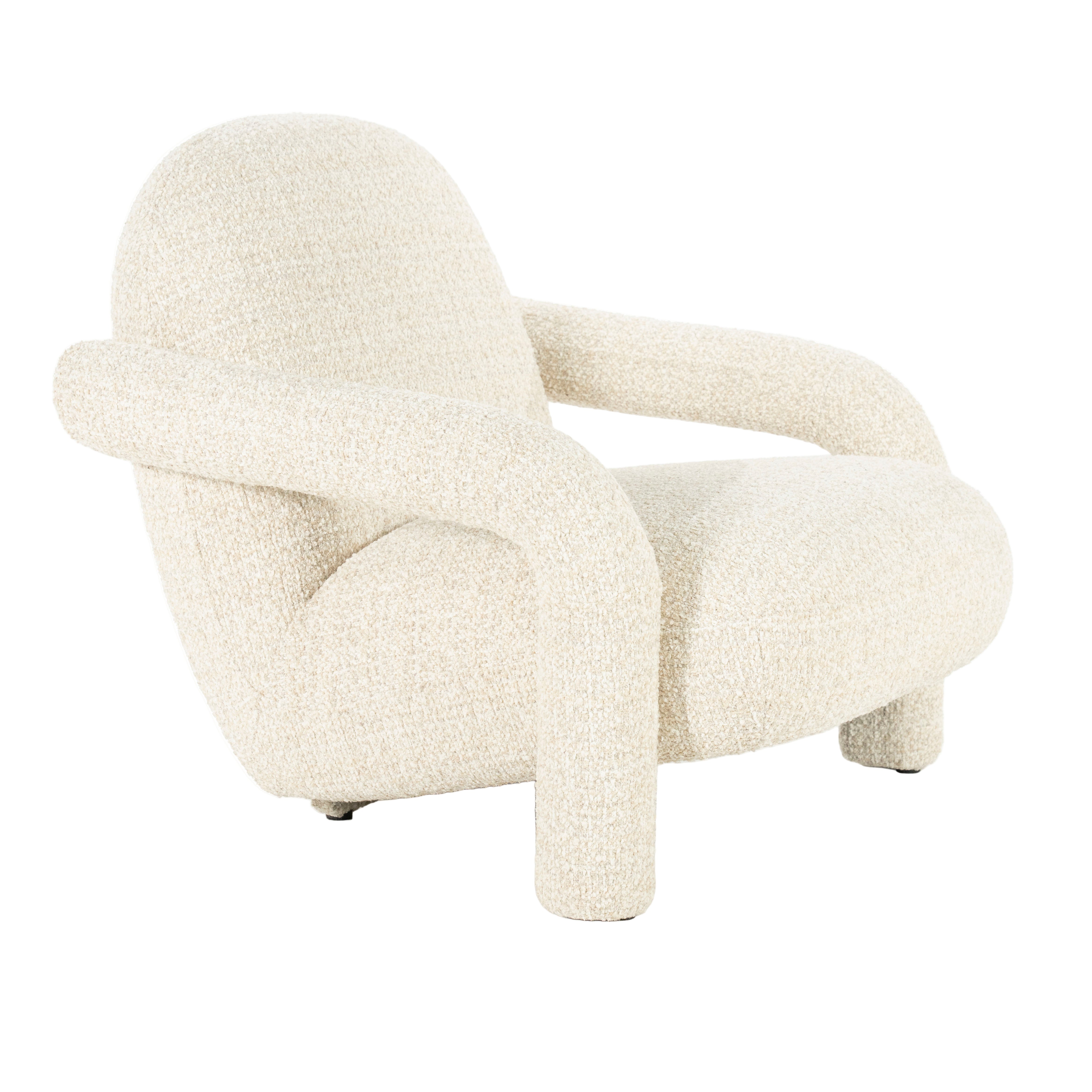 Fauteuil MONICA lichtbeige