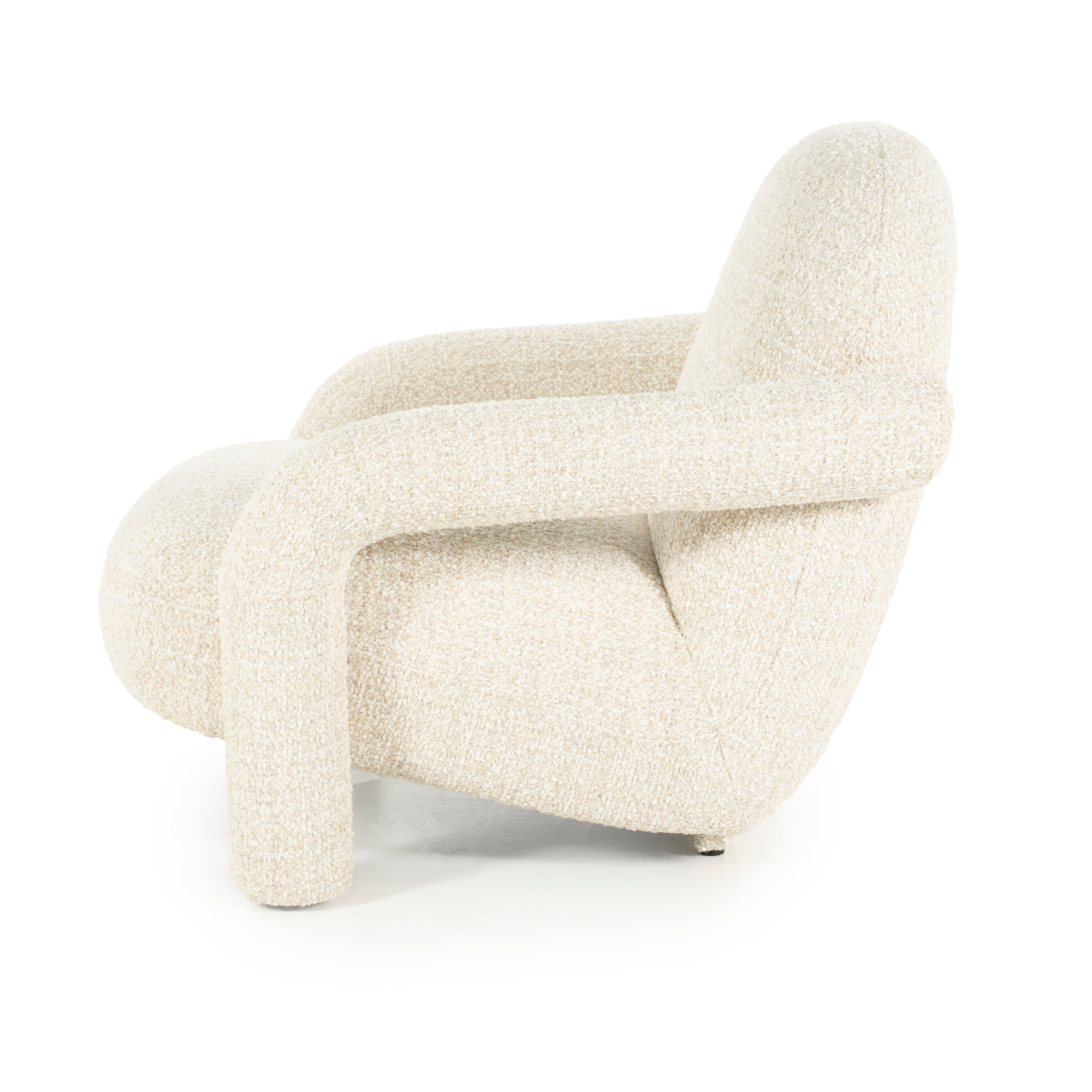 Fauteuil MONICA lichtbeige