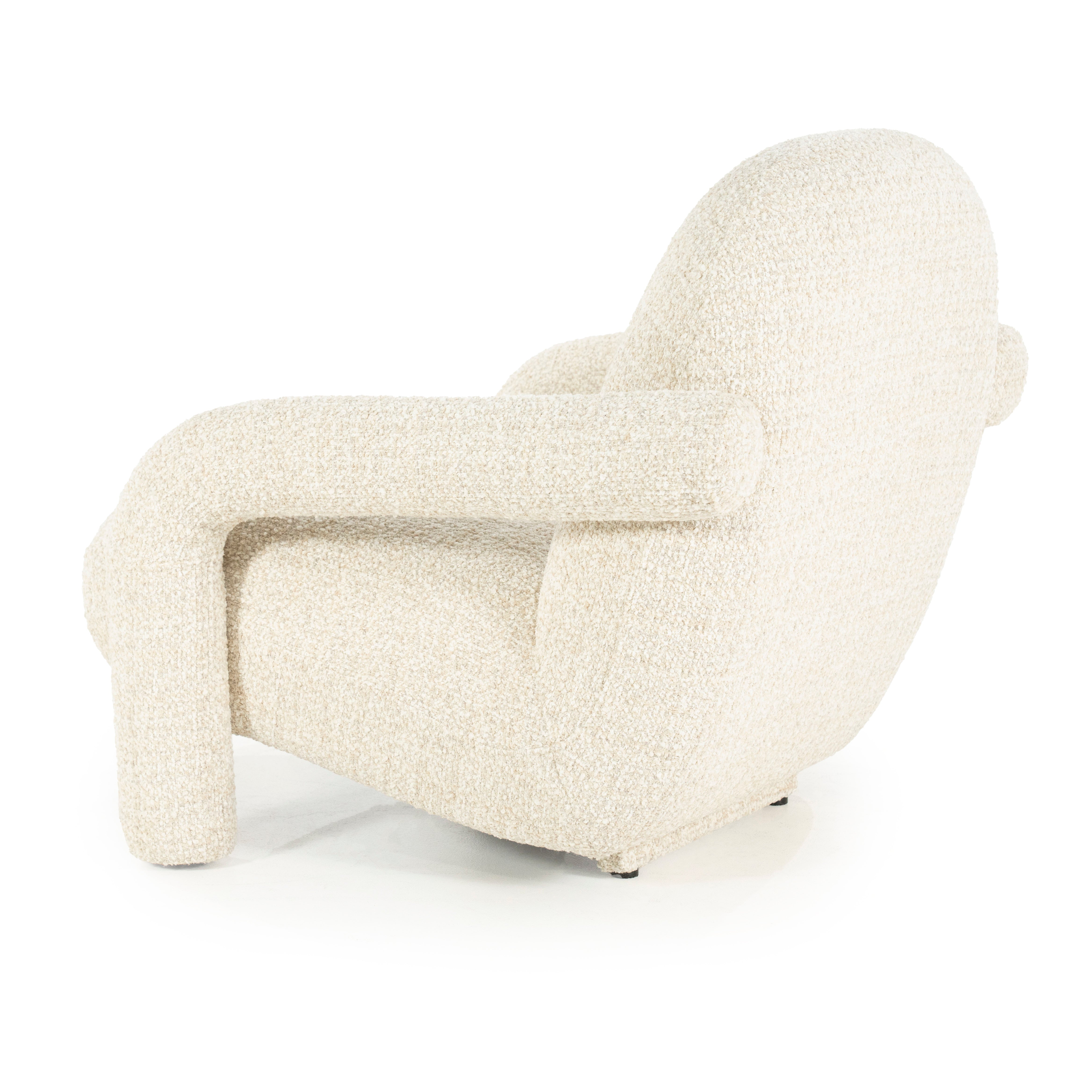 Fauteuil MONICA lichtbeige