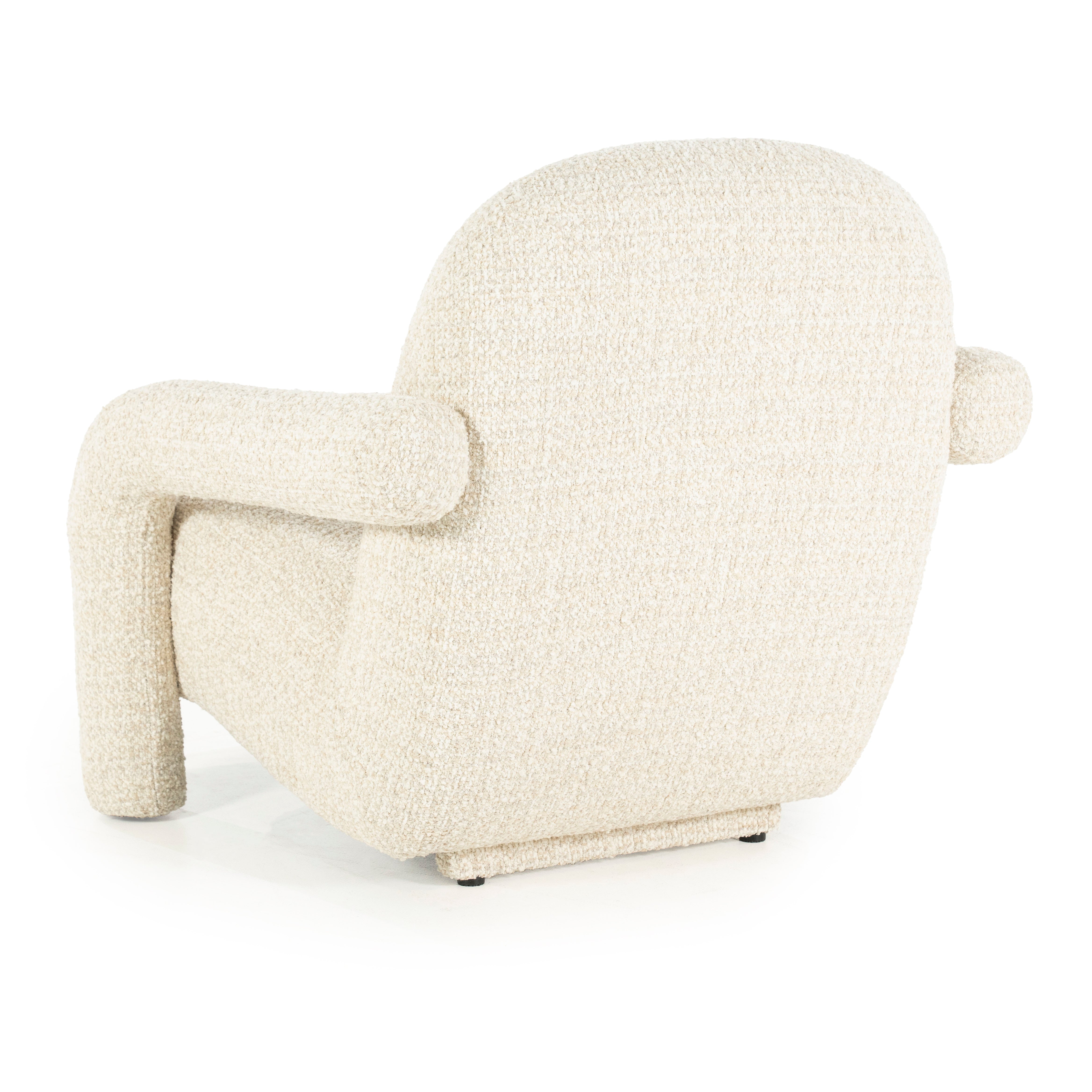Fauteuil MONICA lichtbeige