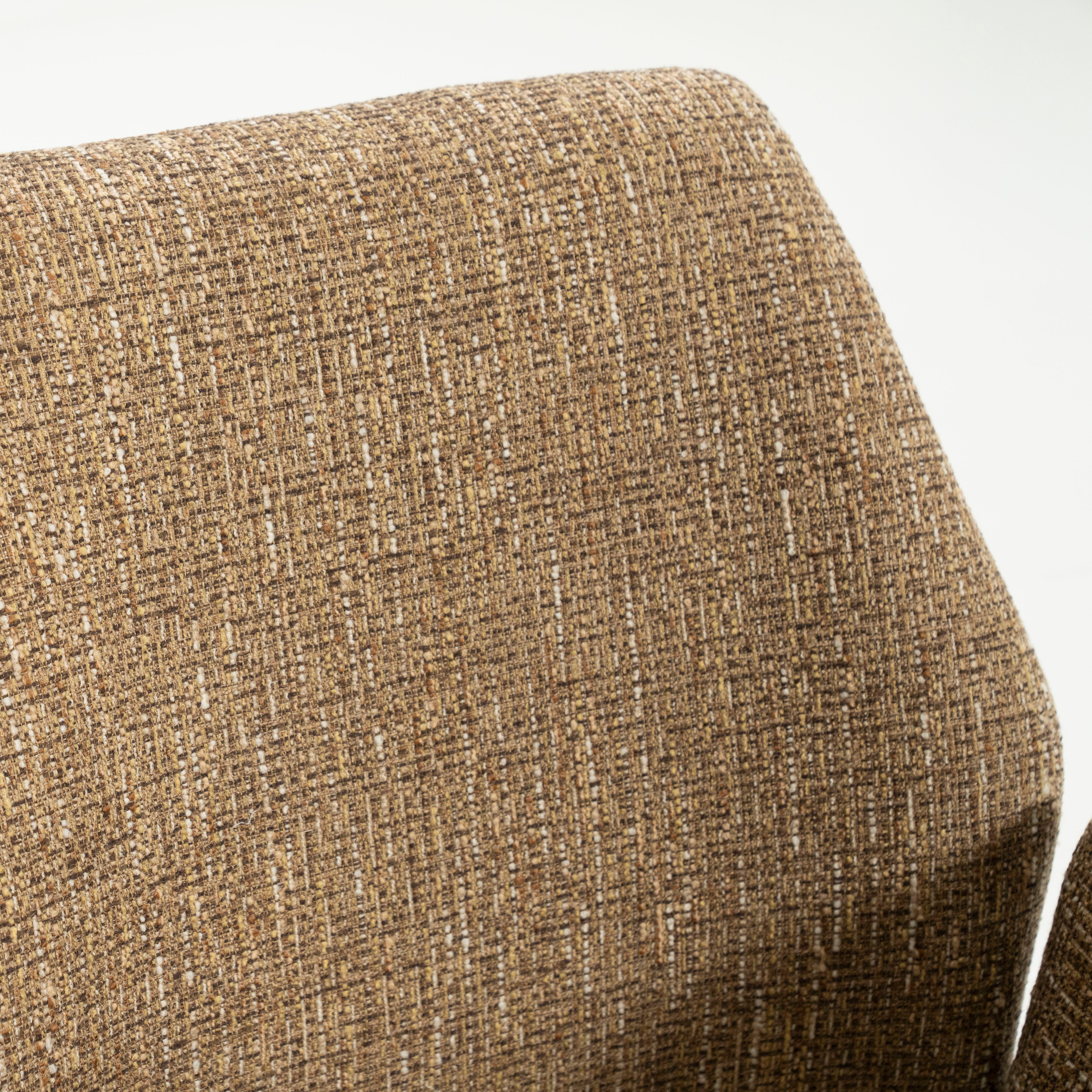 Stoel INDY mosterdgeel met zwarte basis