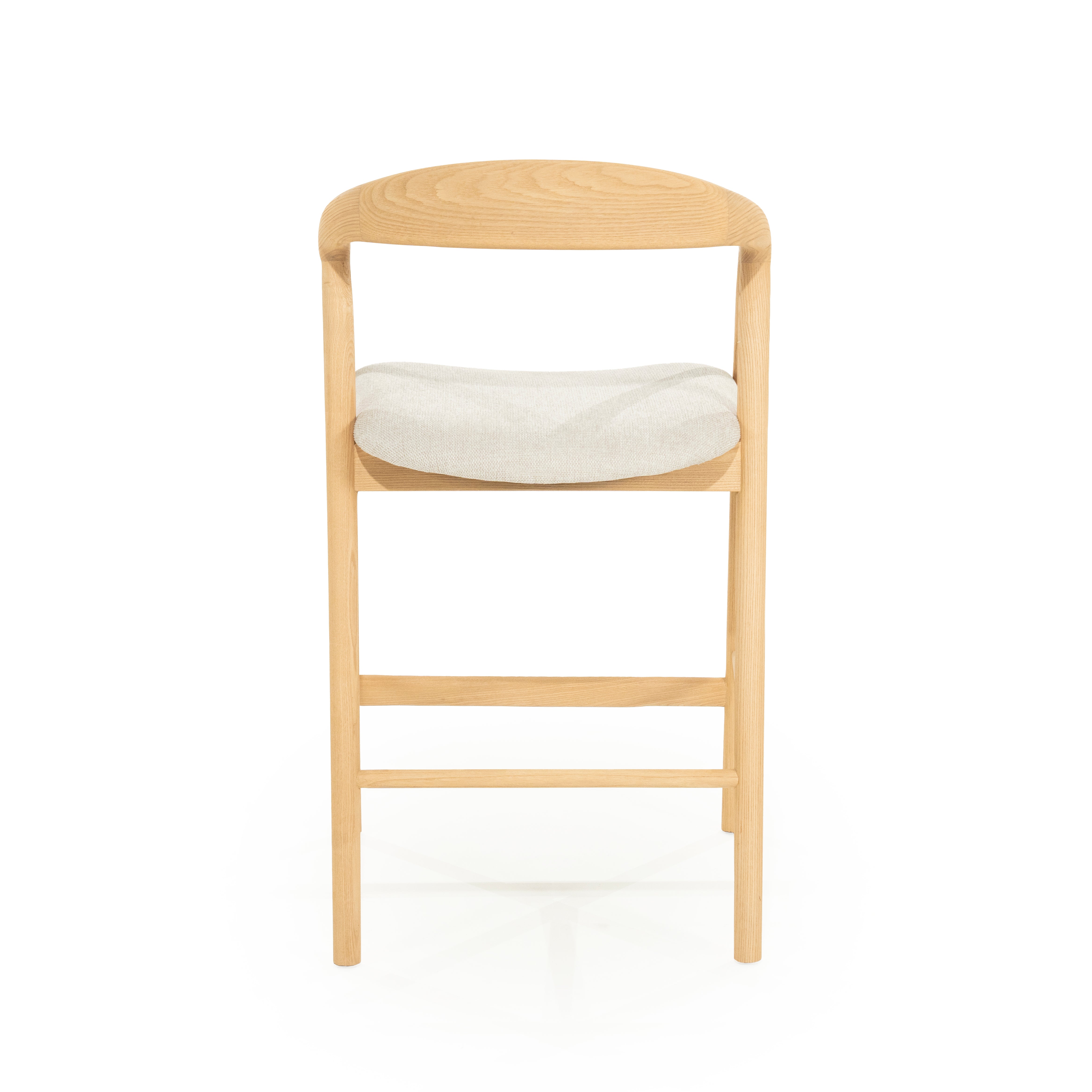 Hocker RAYVEN helles Eschenholz