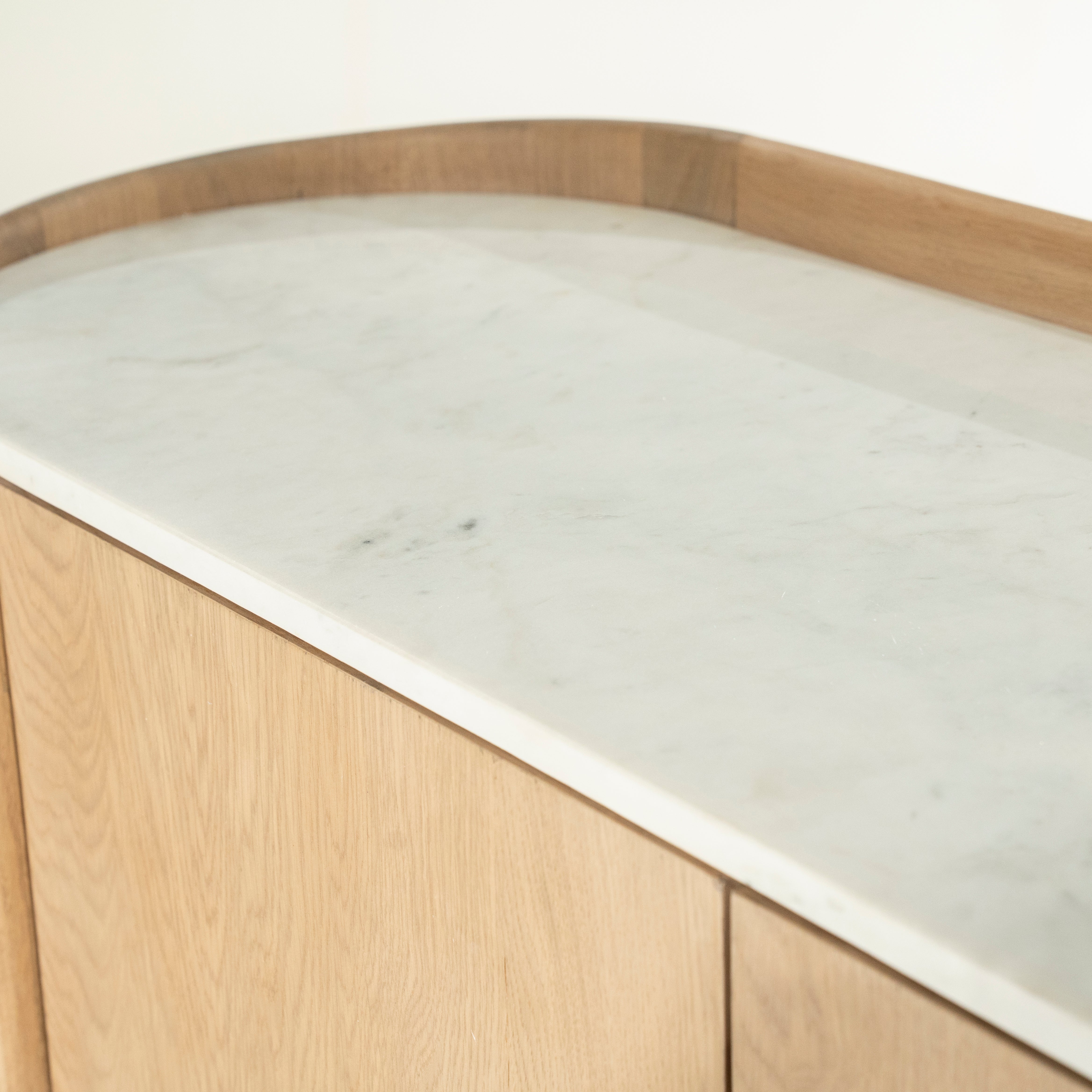 High cabinet DON oak wood