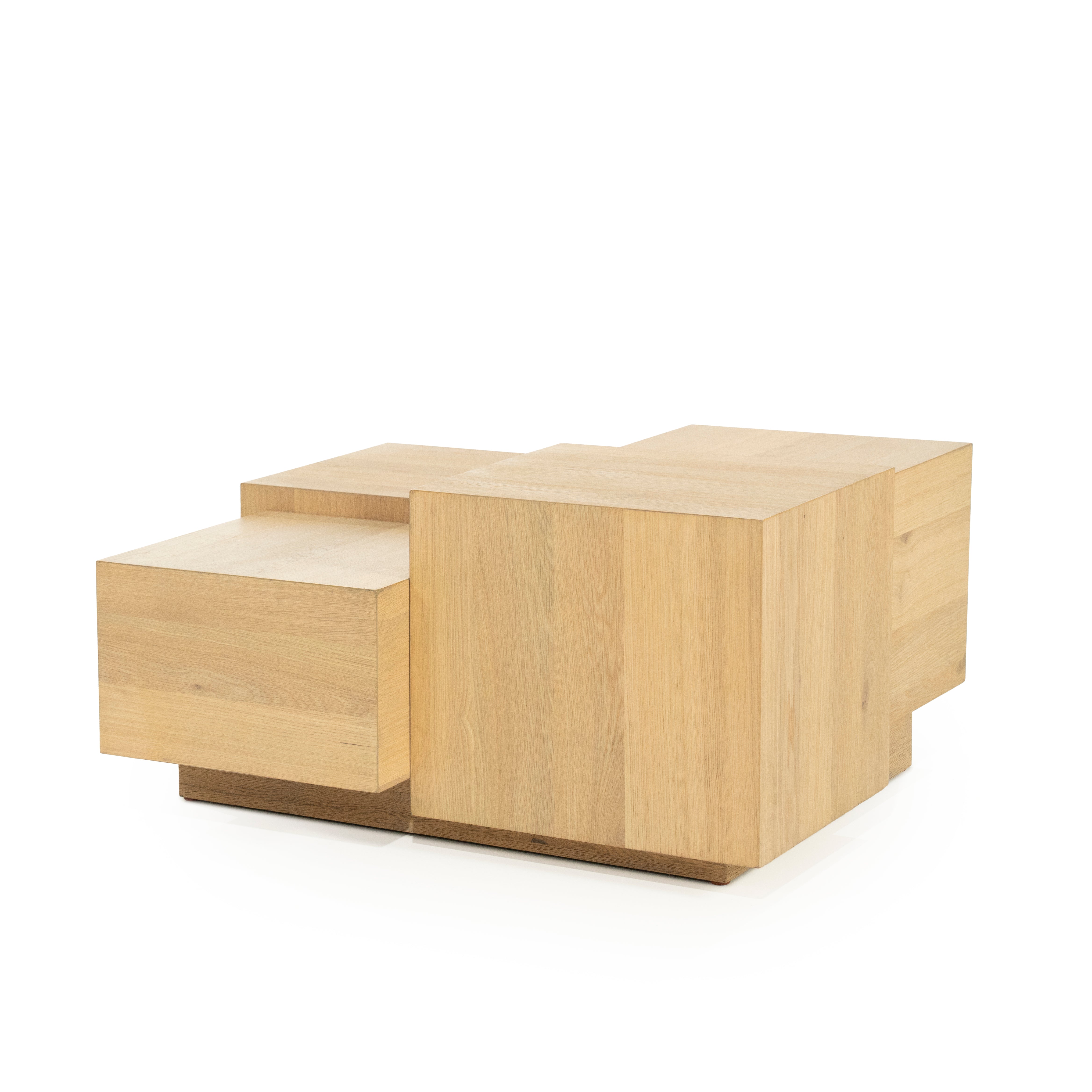 Couchtisch QUINTEN Eichenfurnier