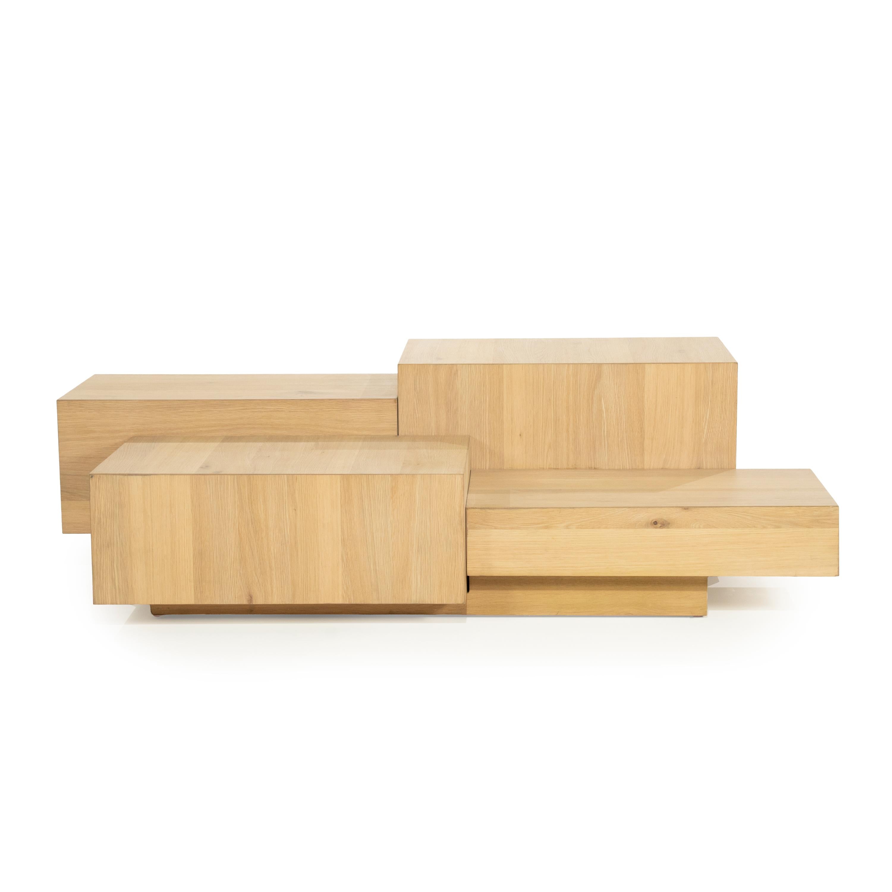 Couchtisch QUINTEN Eichenfurnier