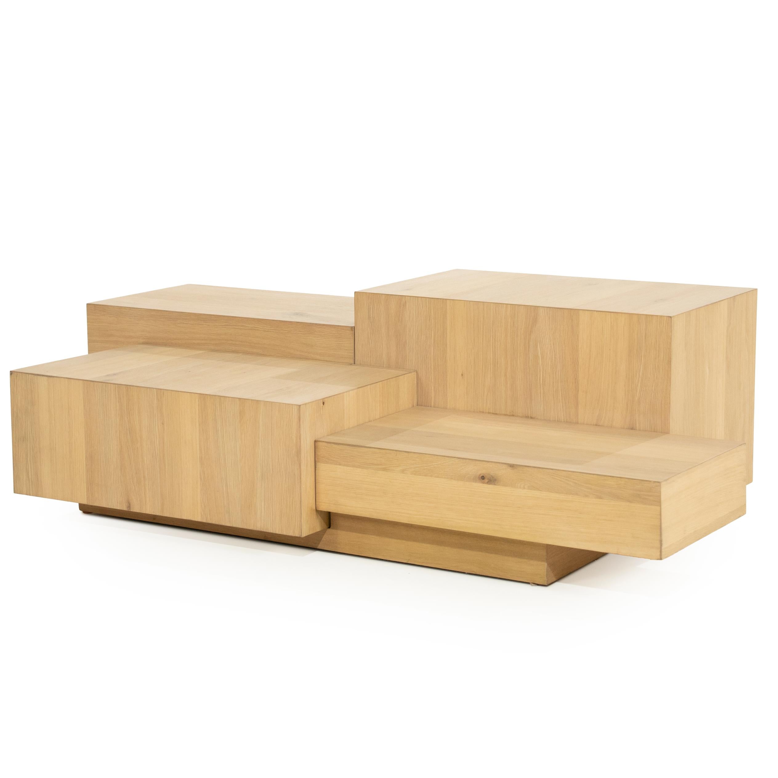 Couchtisch QUINTEN Eichenfurnier