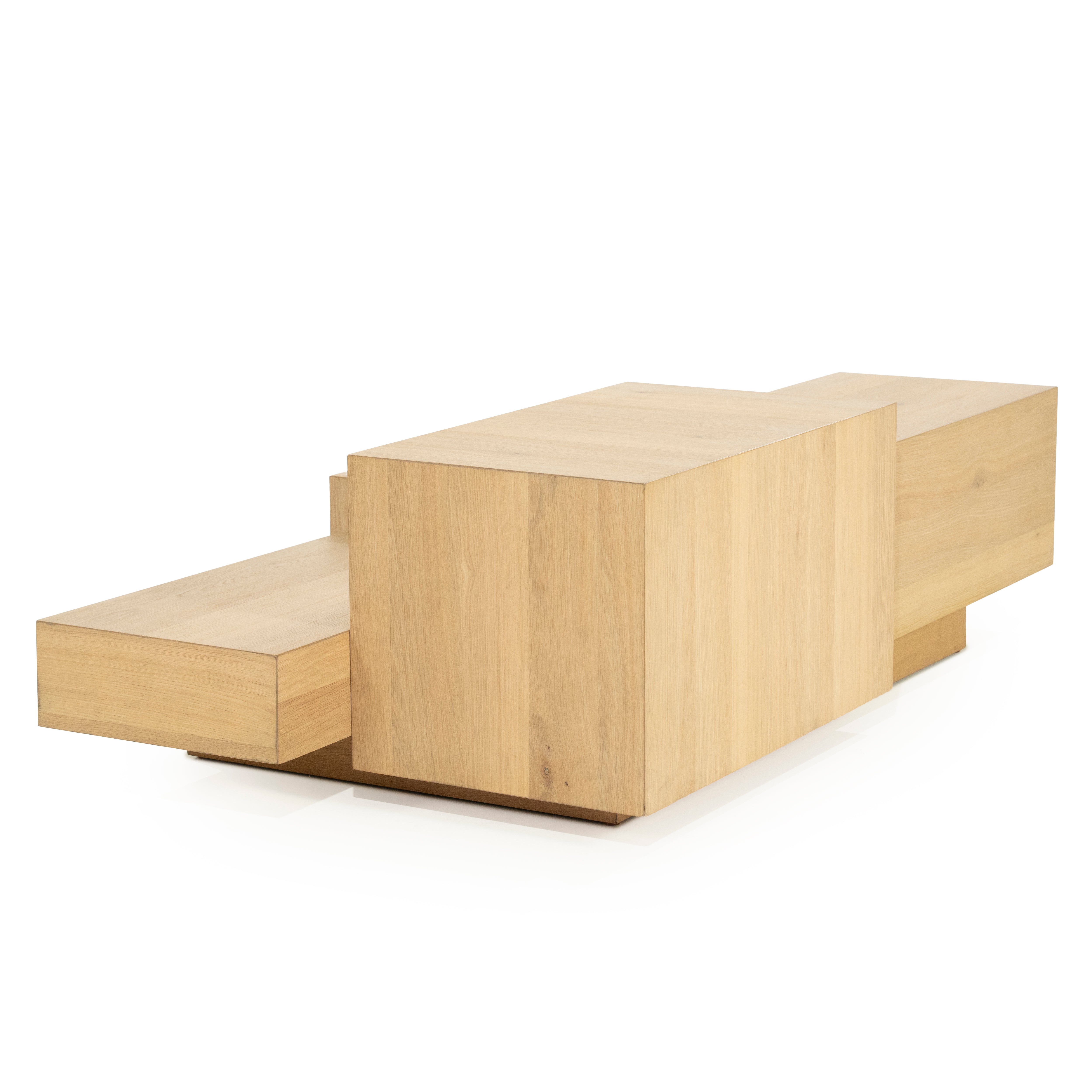 Couchtisch QUINTEN Eichenfurnier