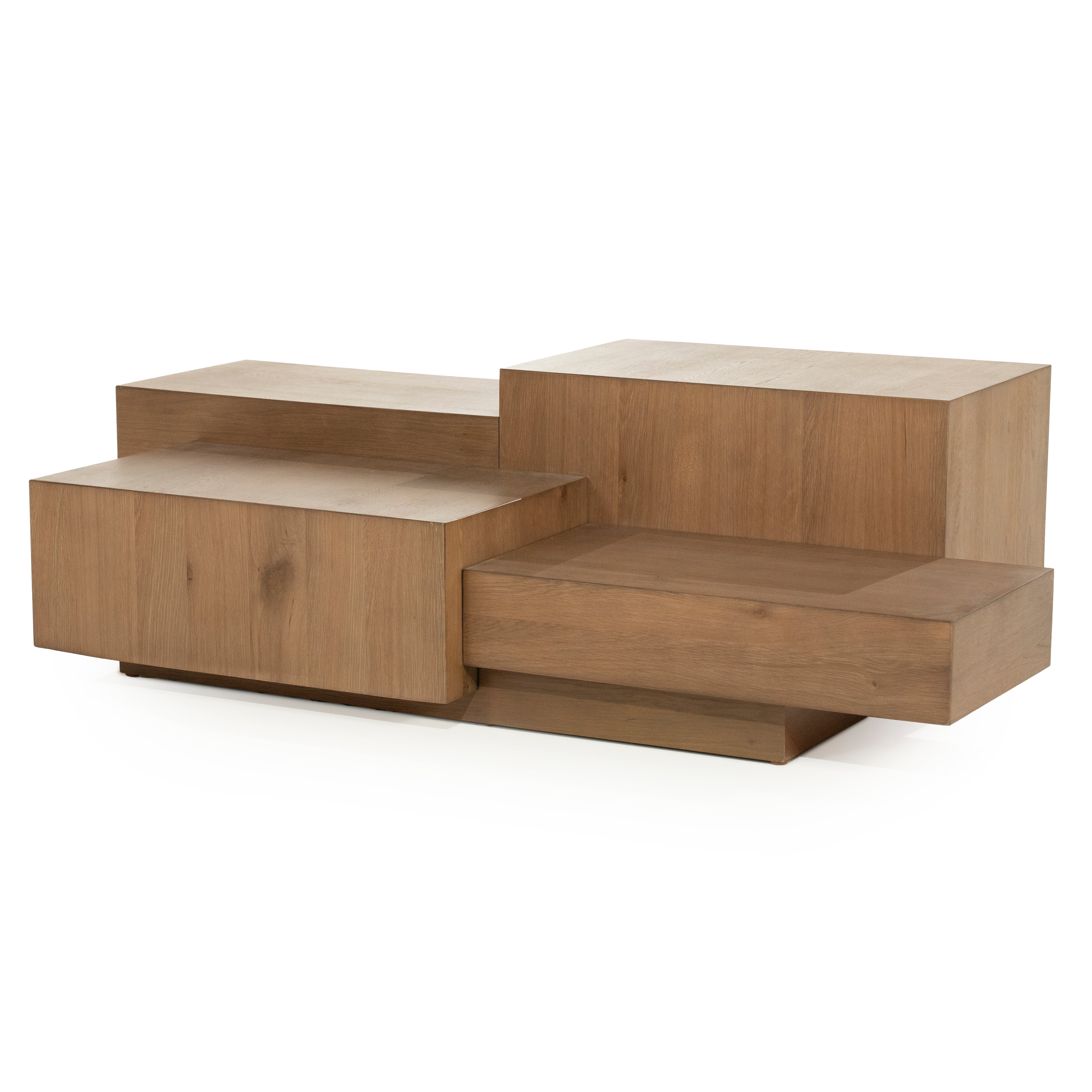 QUINTEN Dark Oak Veneer Coffee Table