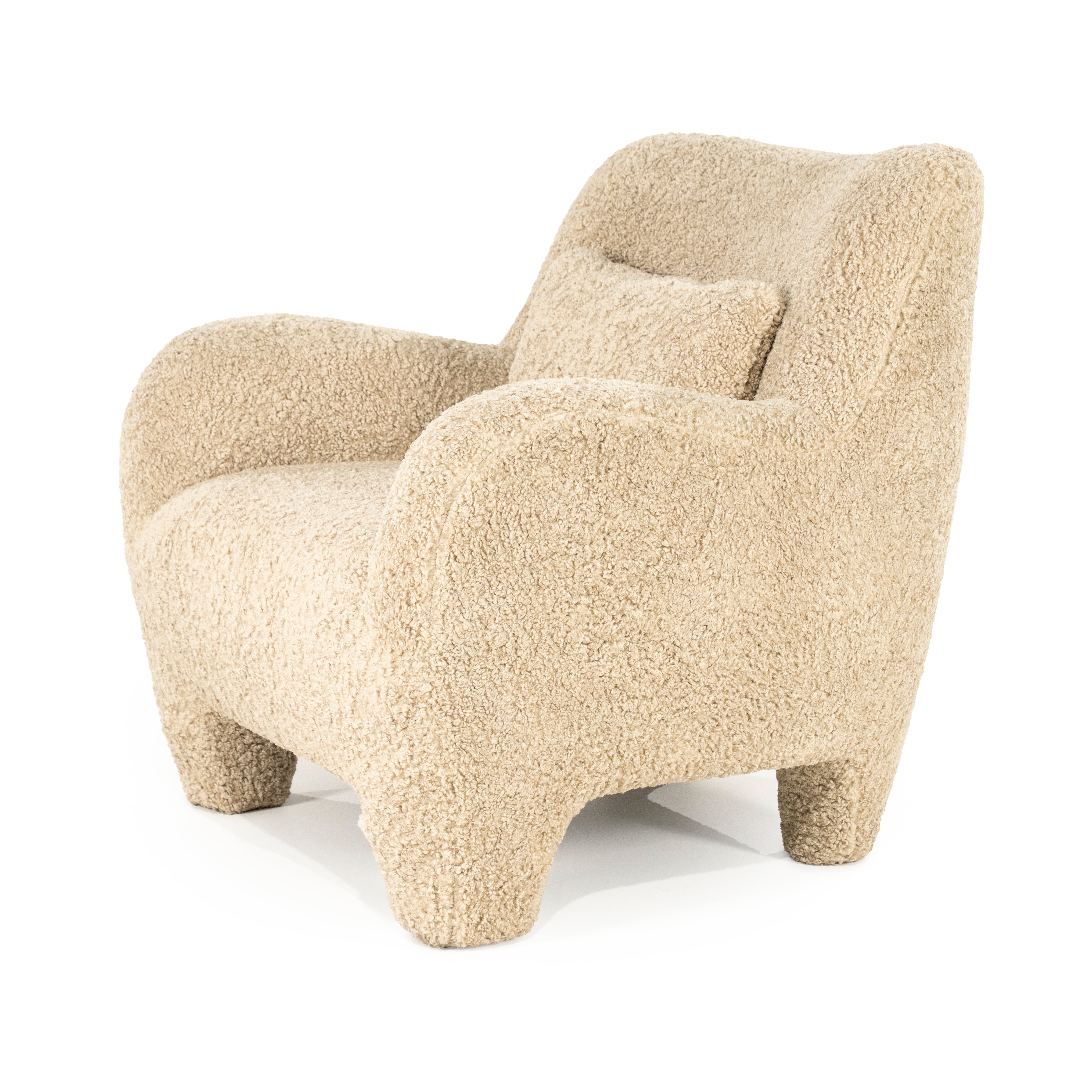 SHAUN Beige Armchair