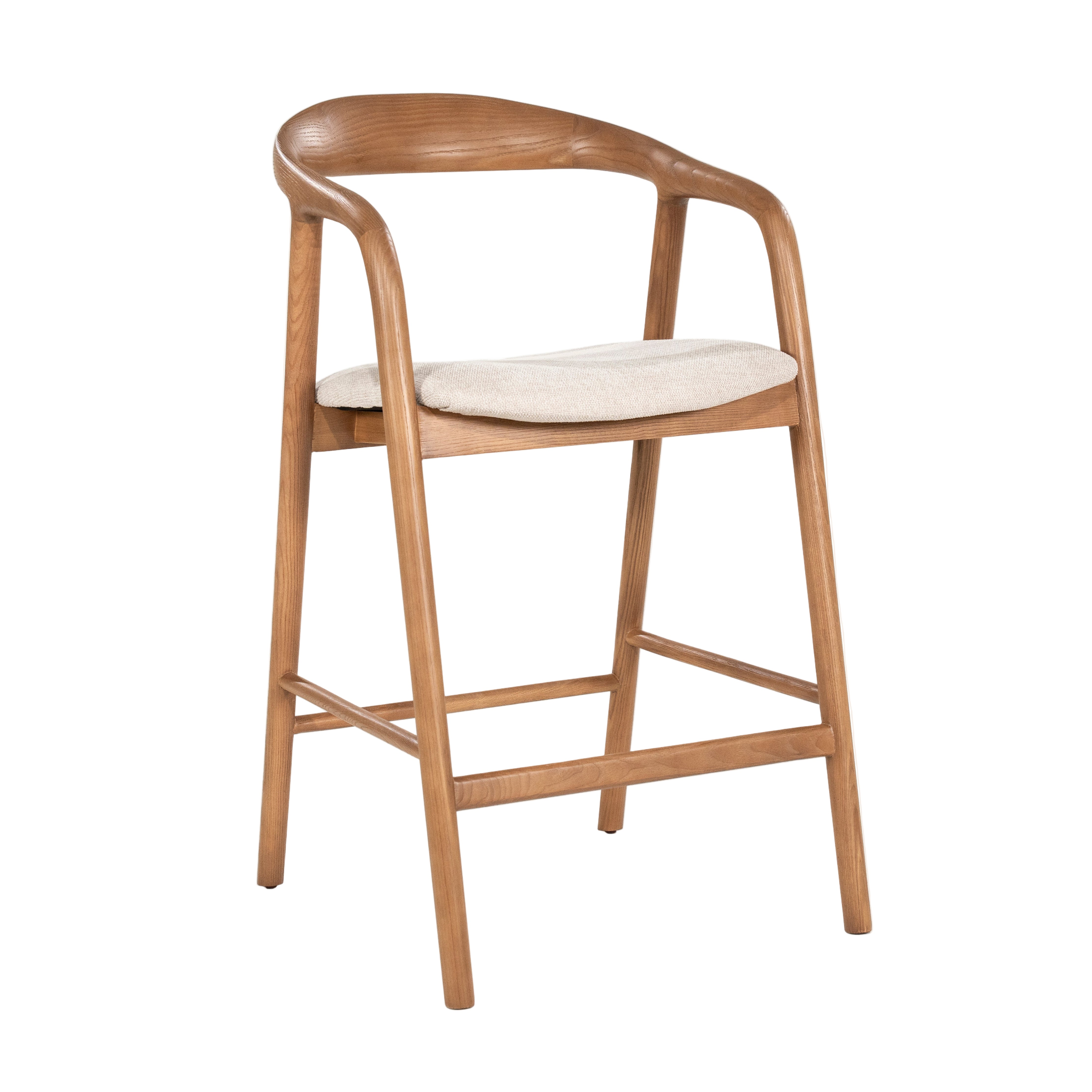 Hocker RAYVEN aus Eschenholz