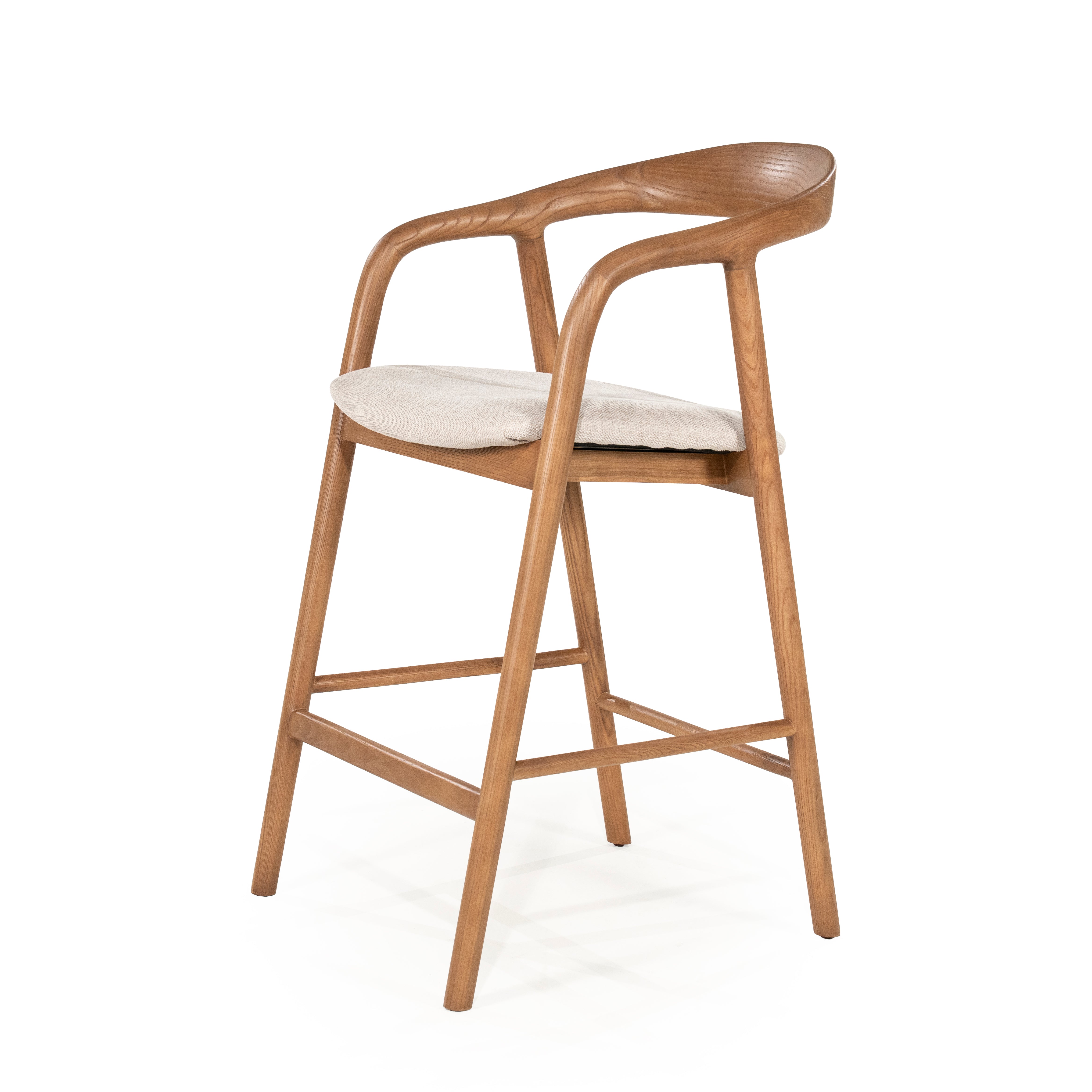 Hocker RAYVEN aus Eschenholz