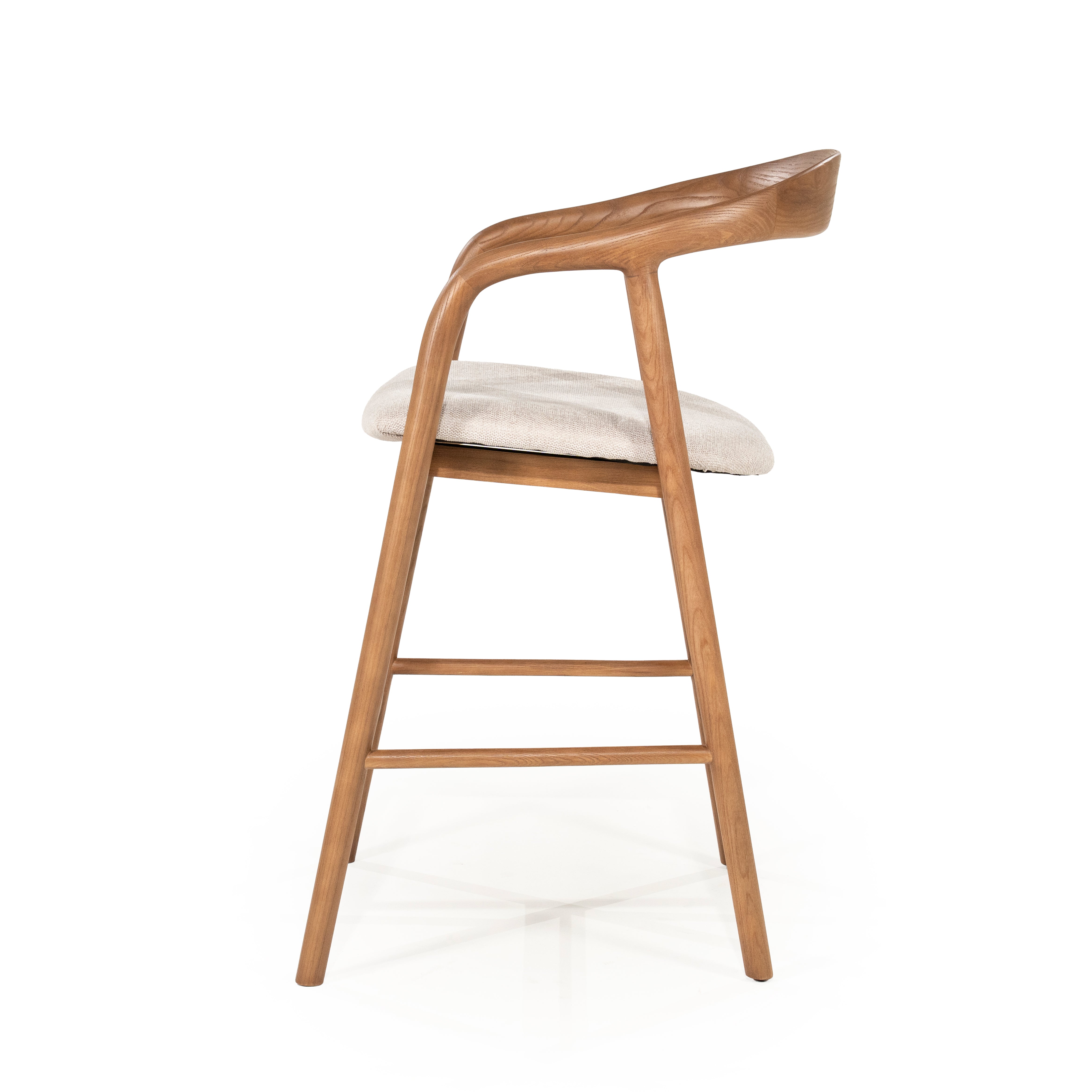 Hocker RAYVEN aus Eschenholz