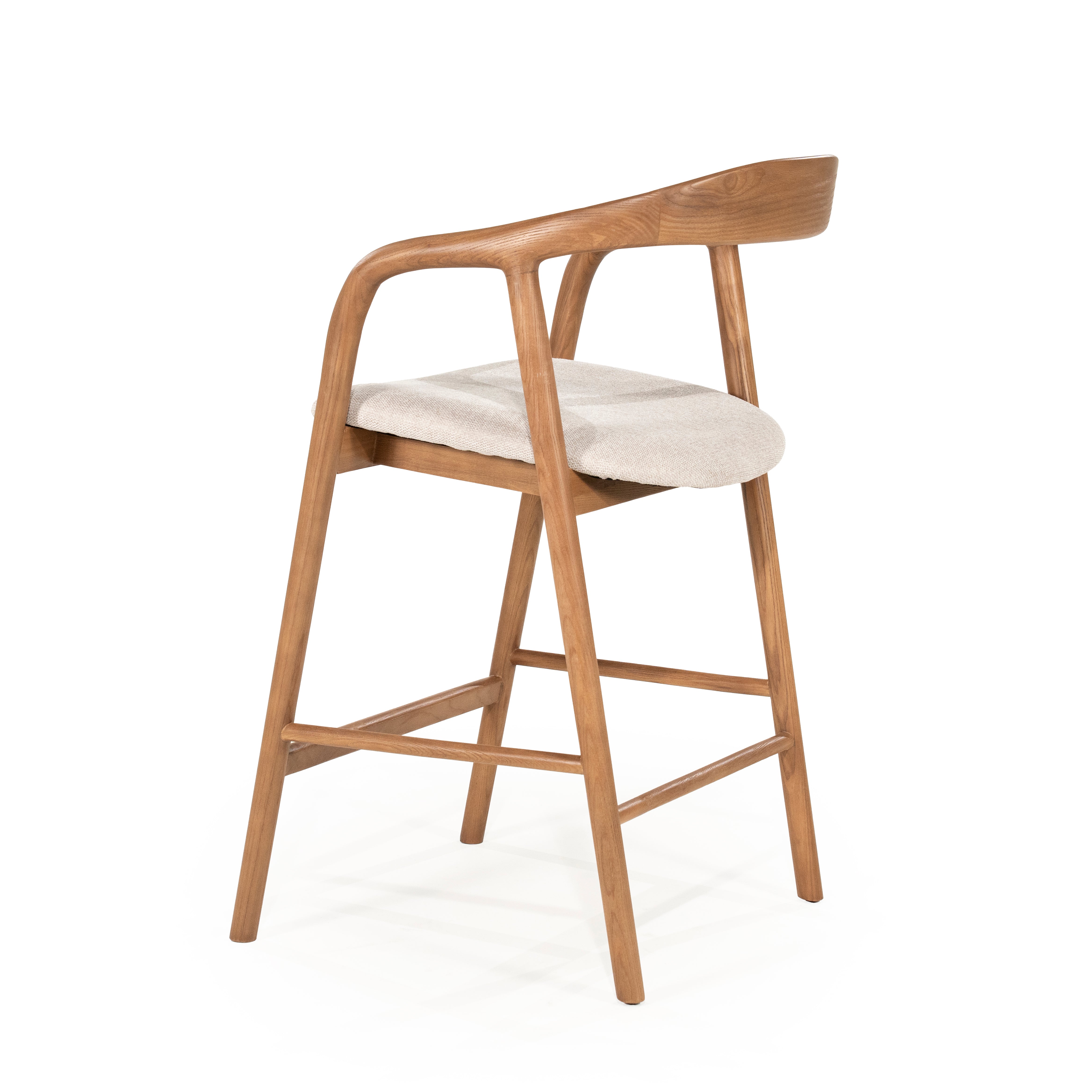 Hocker RAYVEN aus Eschenholz