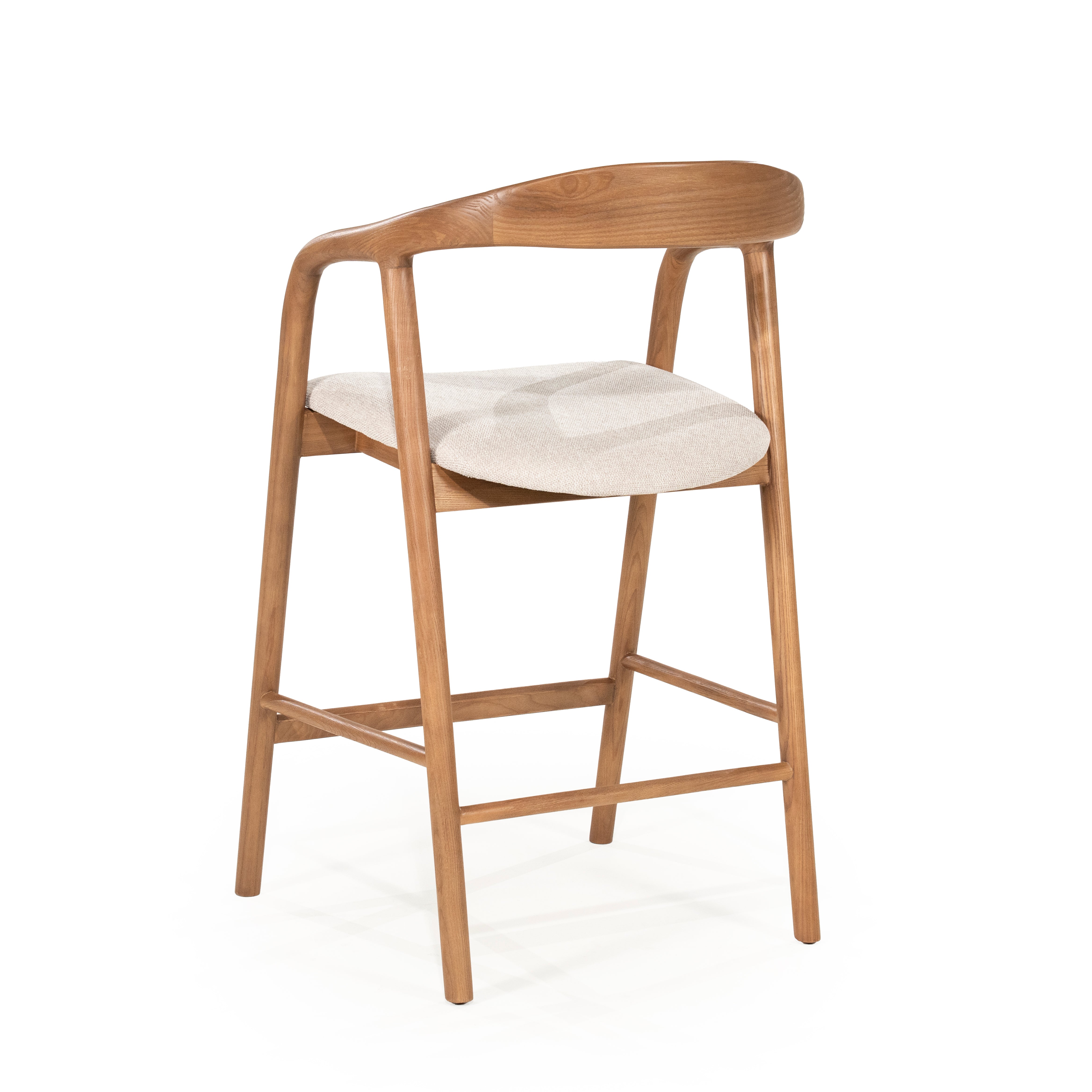 Hocker RAYVEN aus Eschenholz