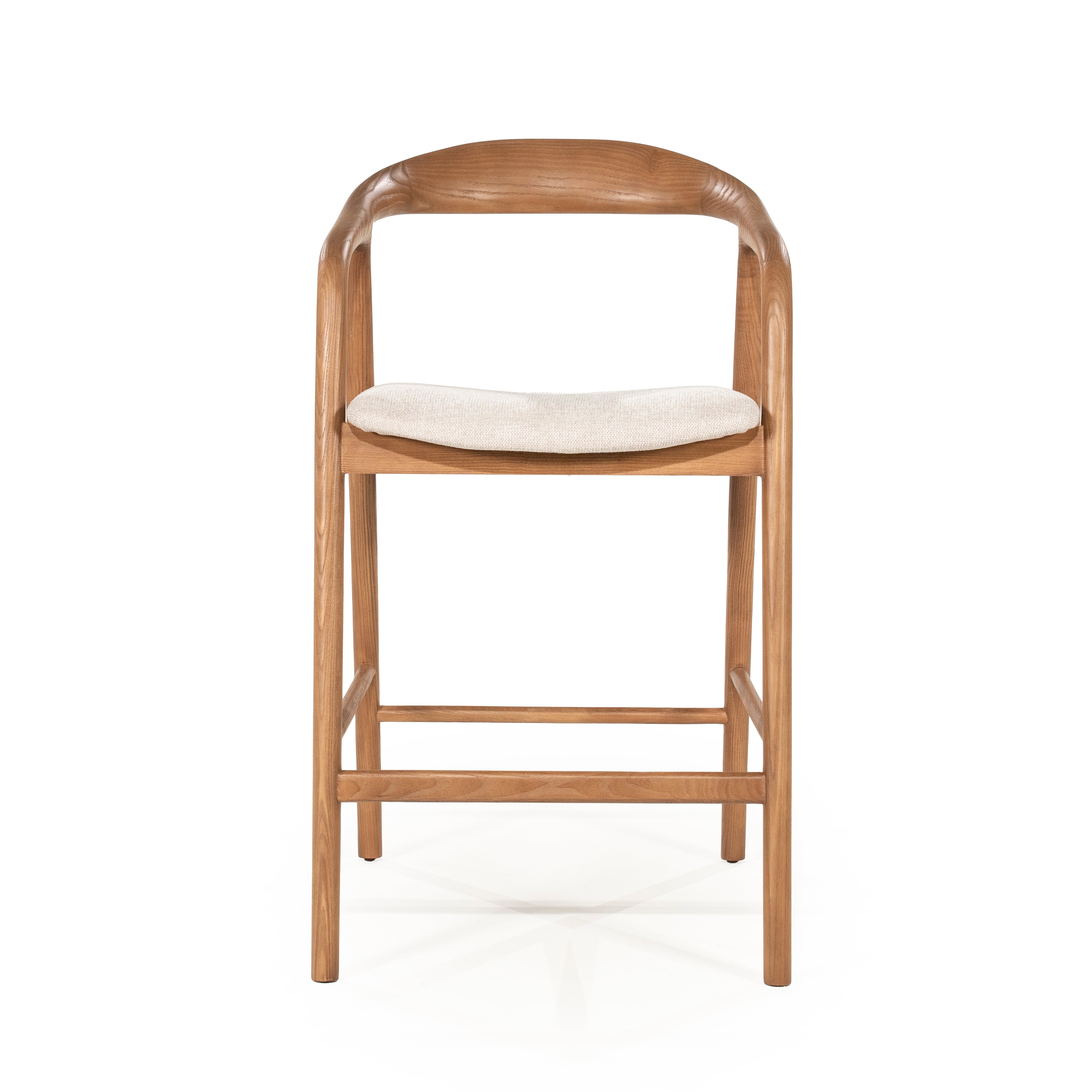 Hocker RAYVEN aus Eschenholz