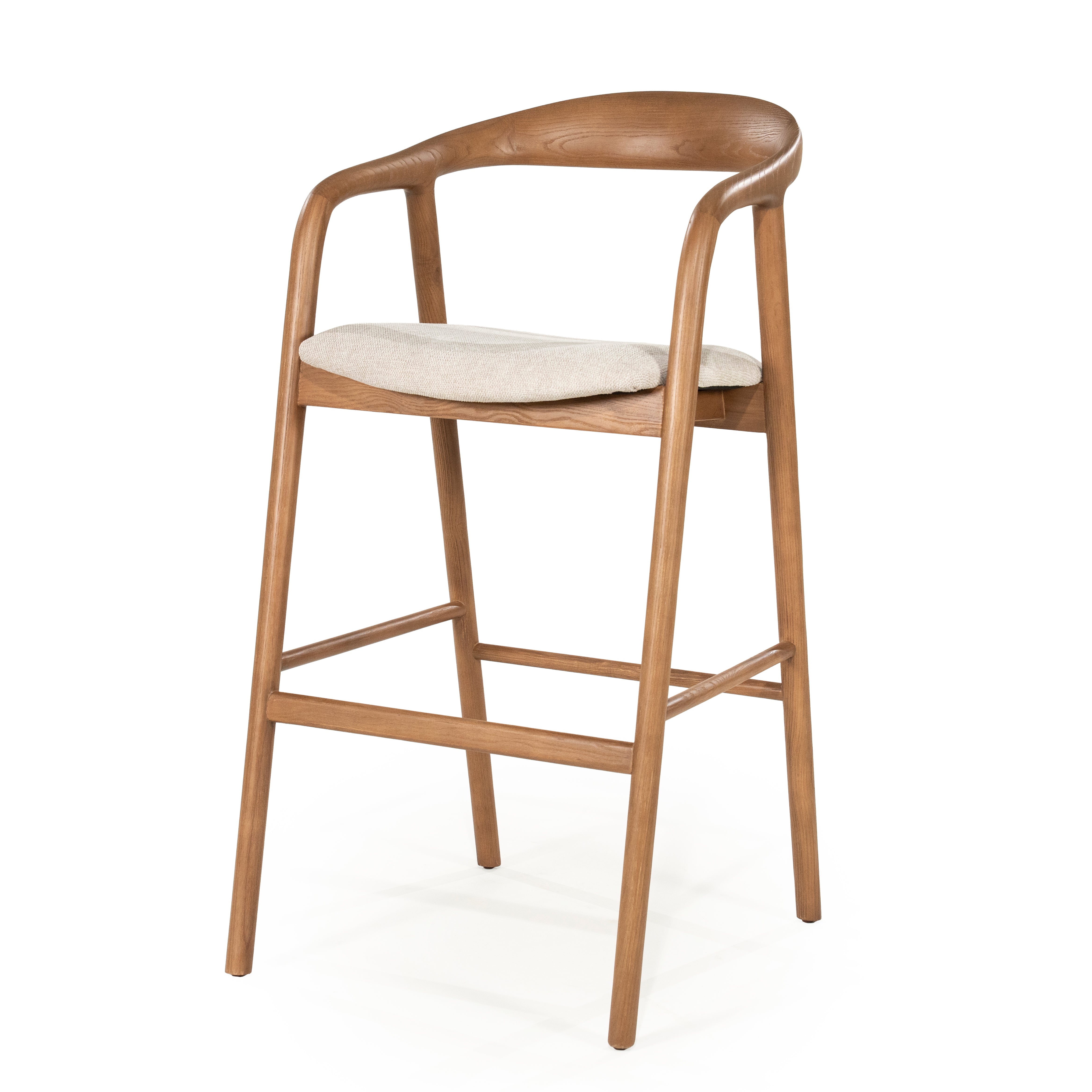 Hocker RAYVEN aus Eschenholz