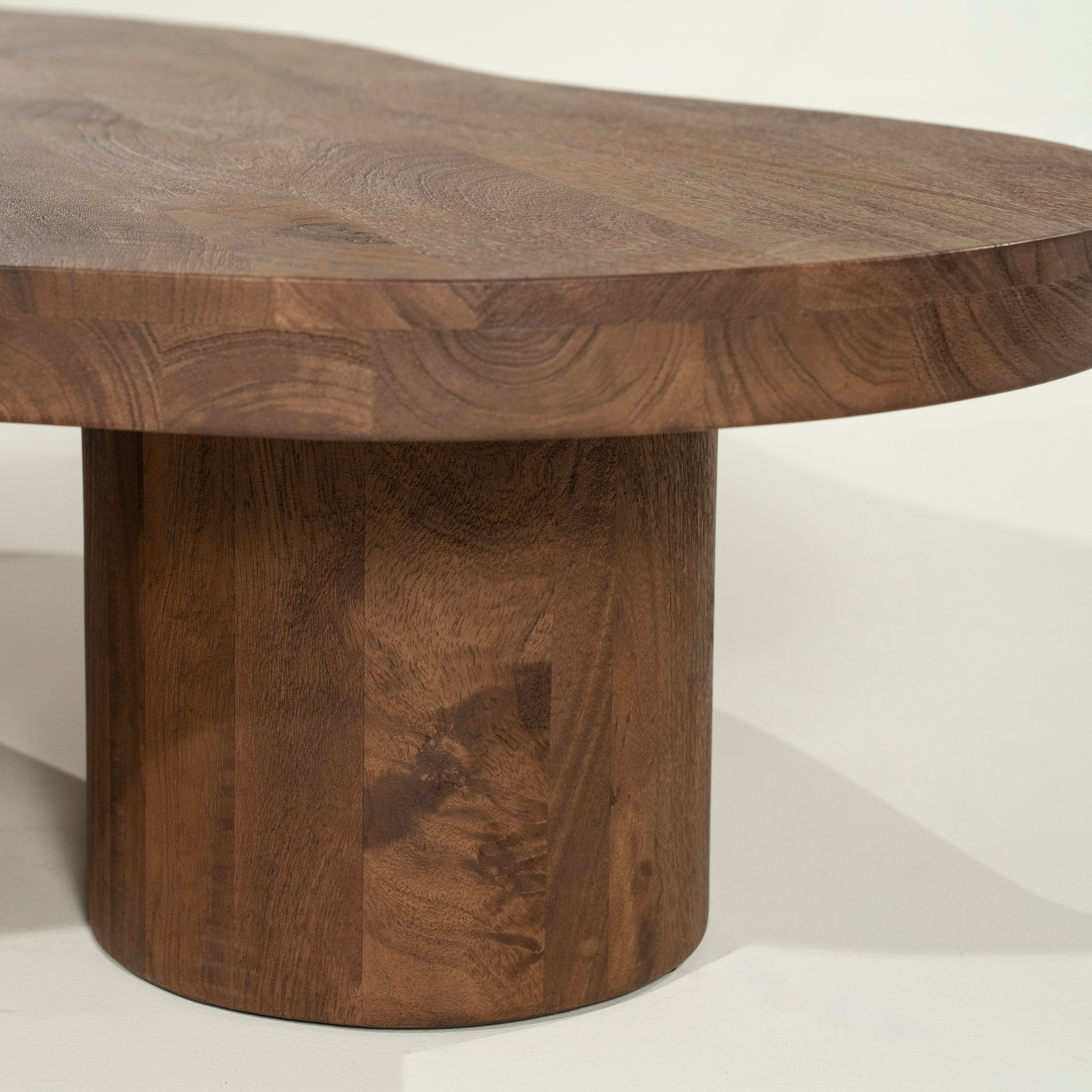 Couchtisch CHARLIE ciemne drewno mango