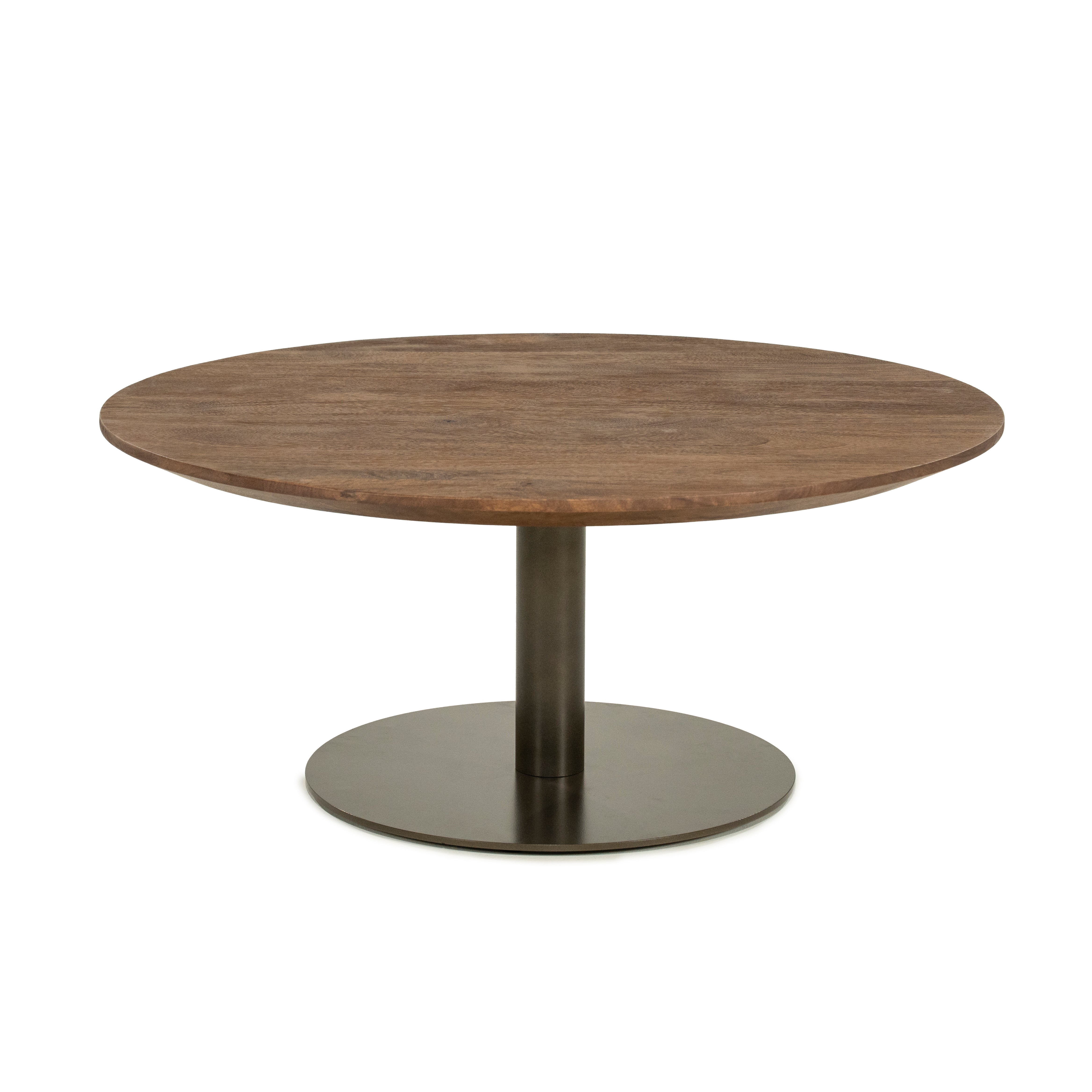 ESILA coffee table mango wood with metal base