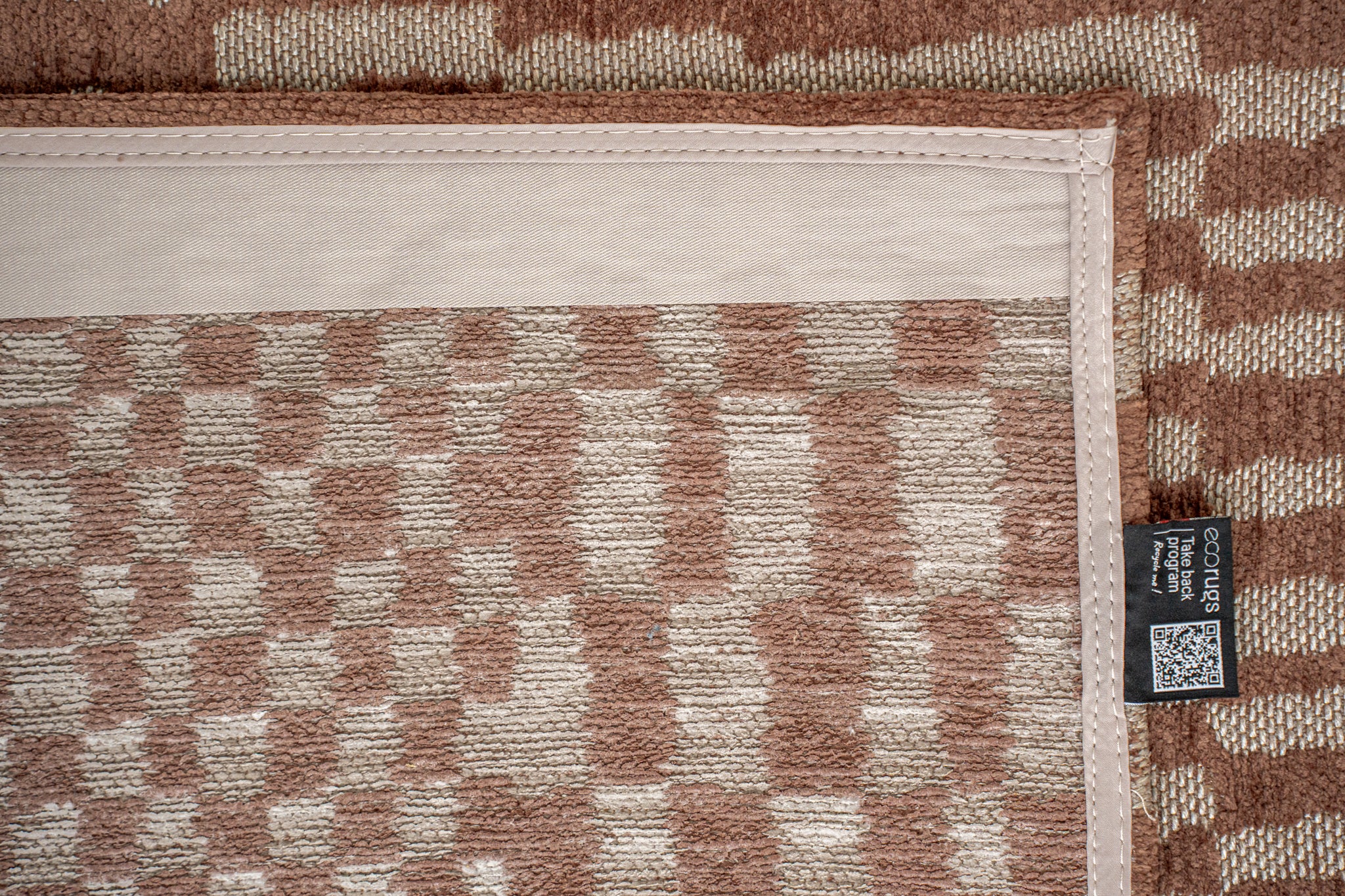 Teppich BERBER KSAR braun-beige