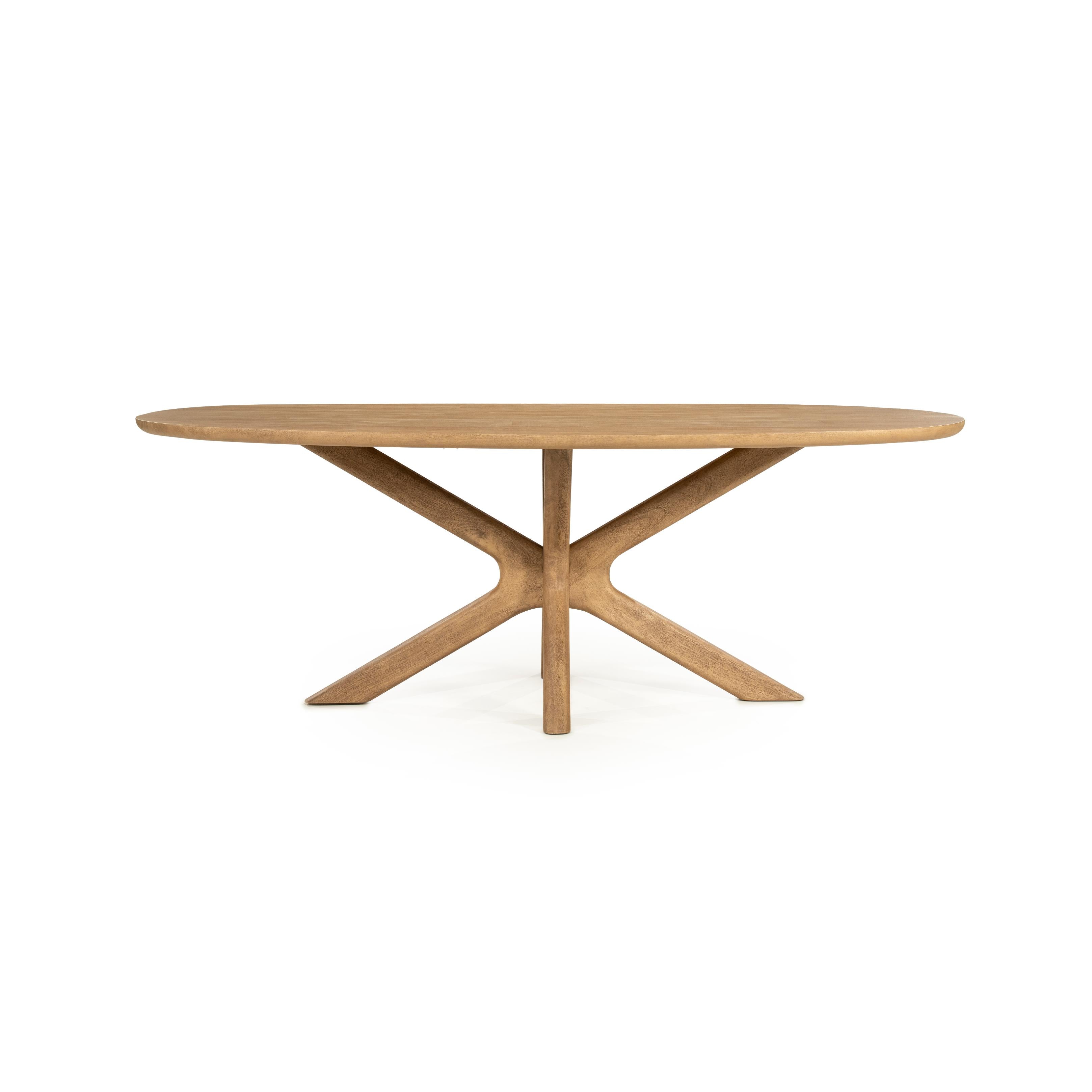 Oval Table TYCHO Mango Wood