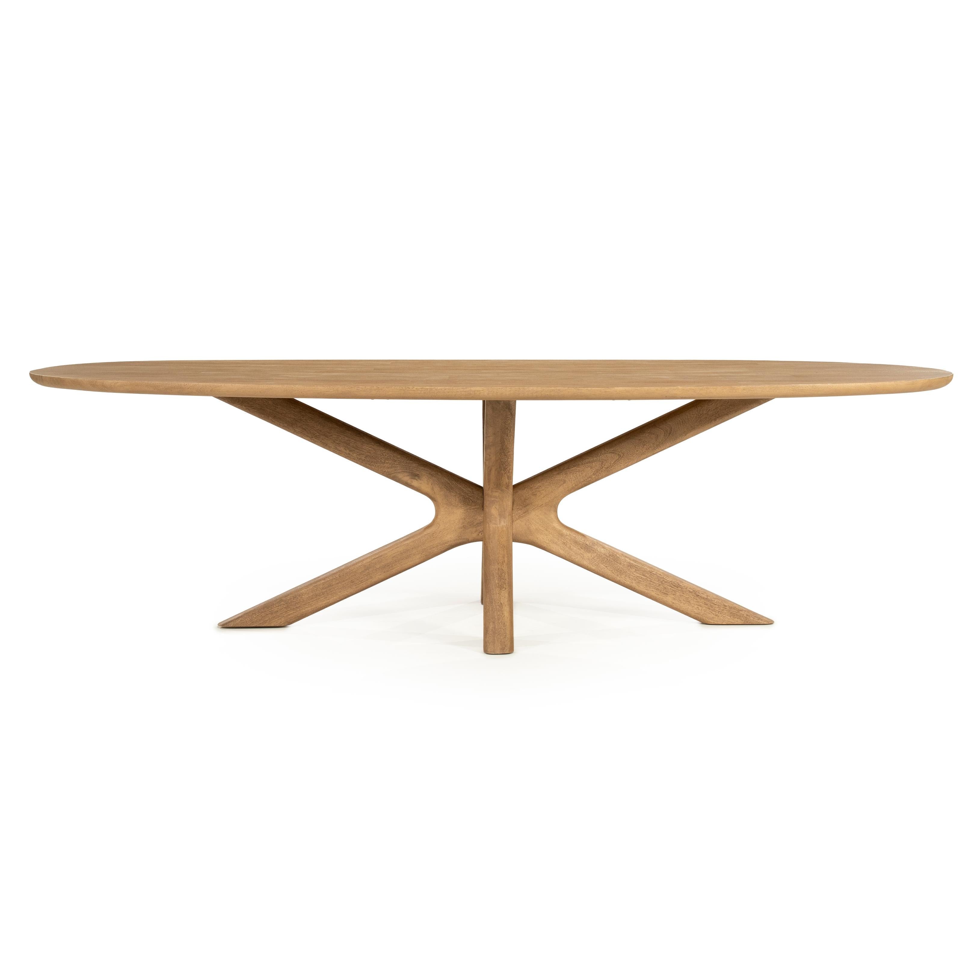 Oval Table TYCHO Mango Wood