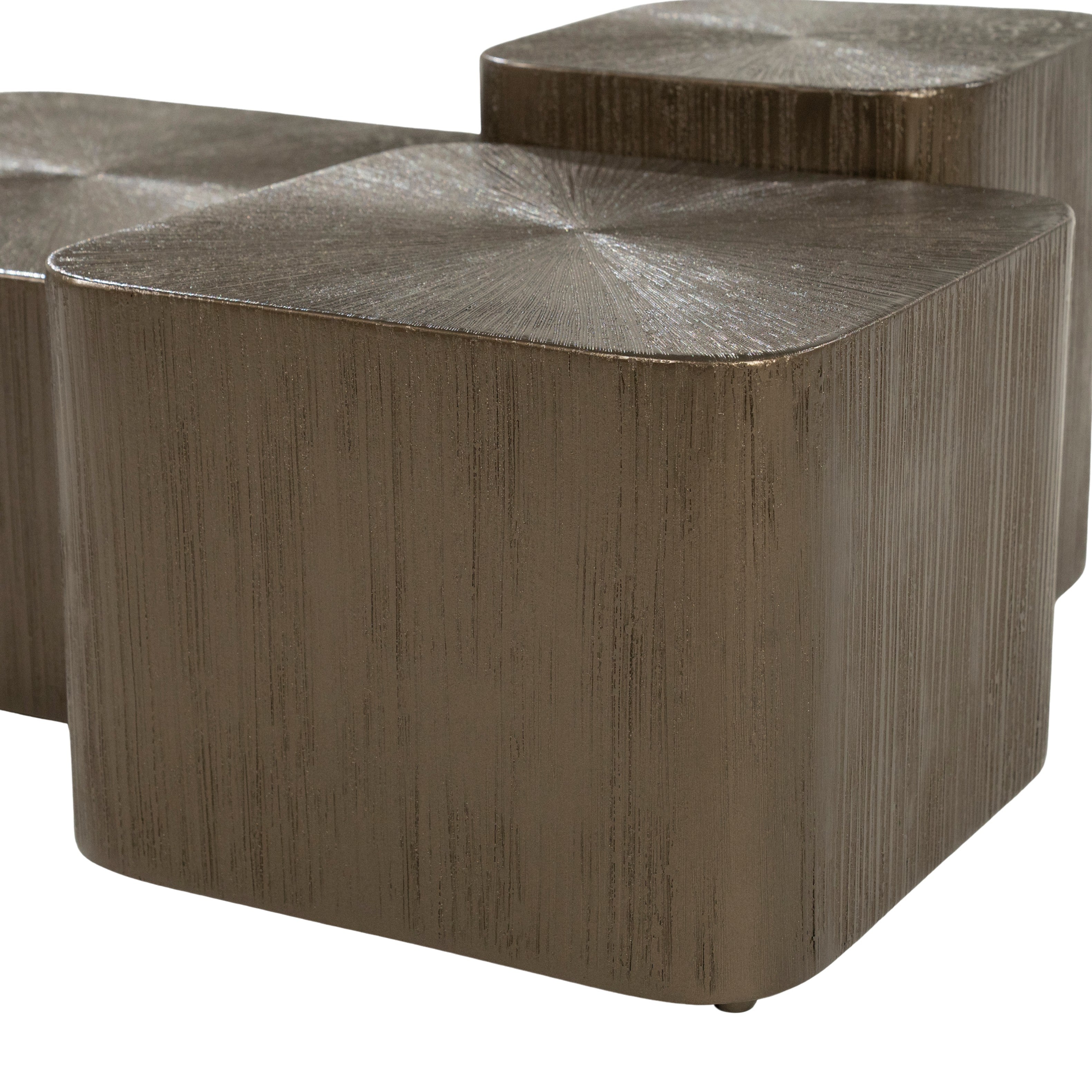 Salontafelset SILVA bruin