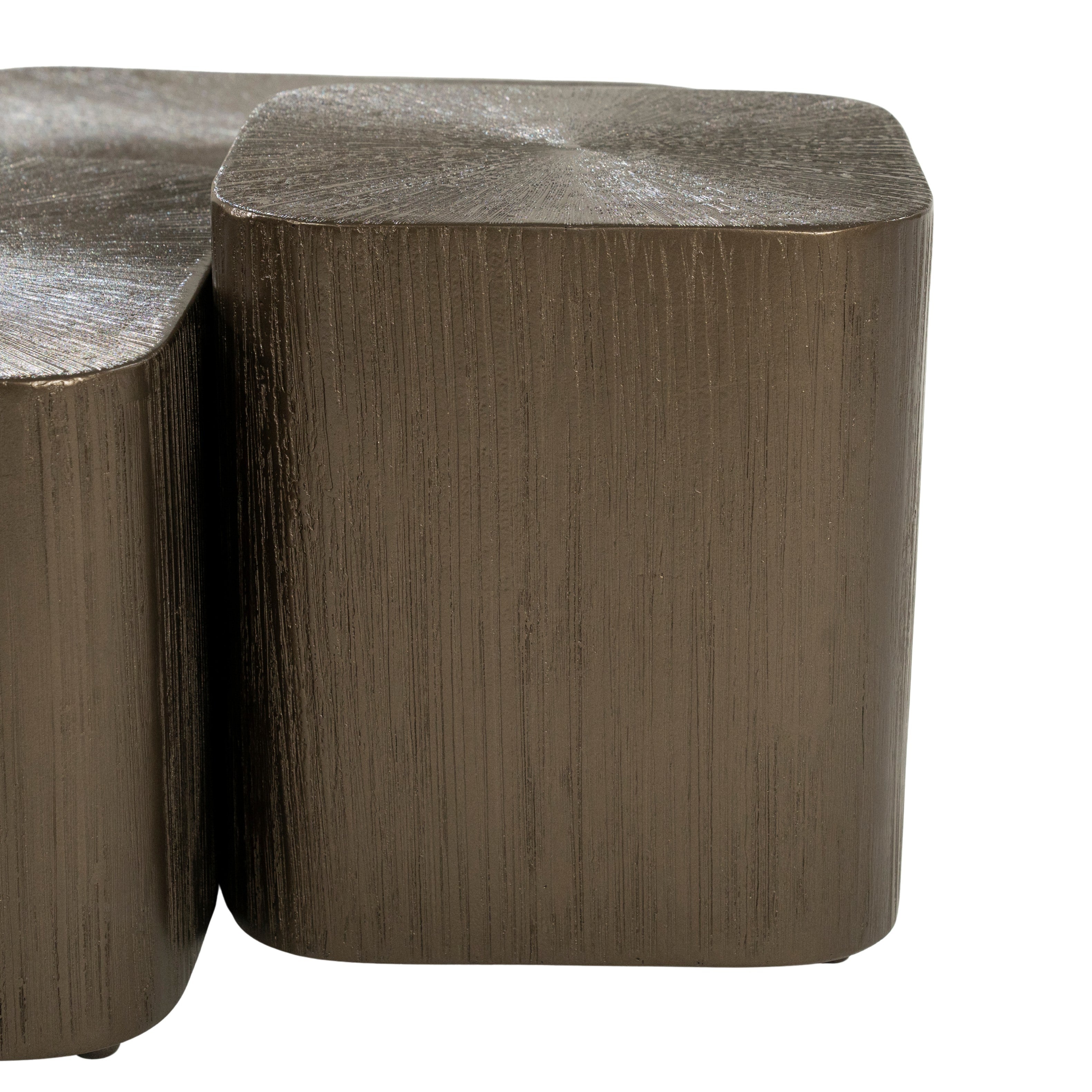 Salontafelset SILVA bruin