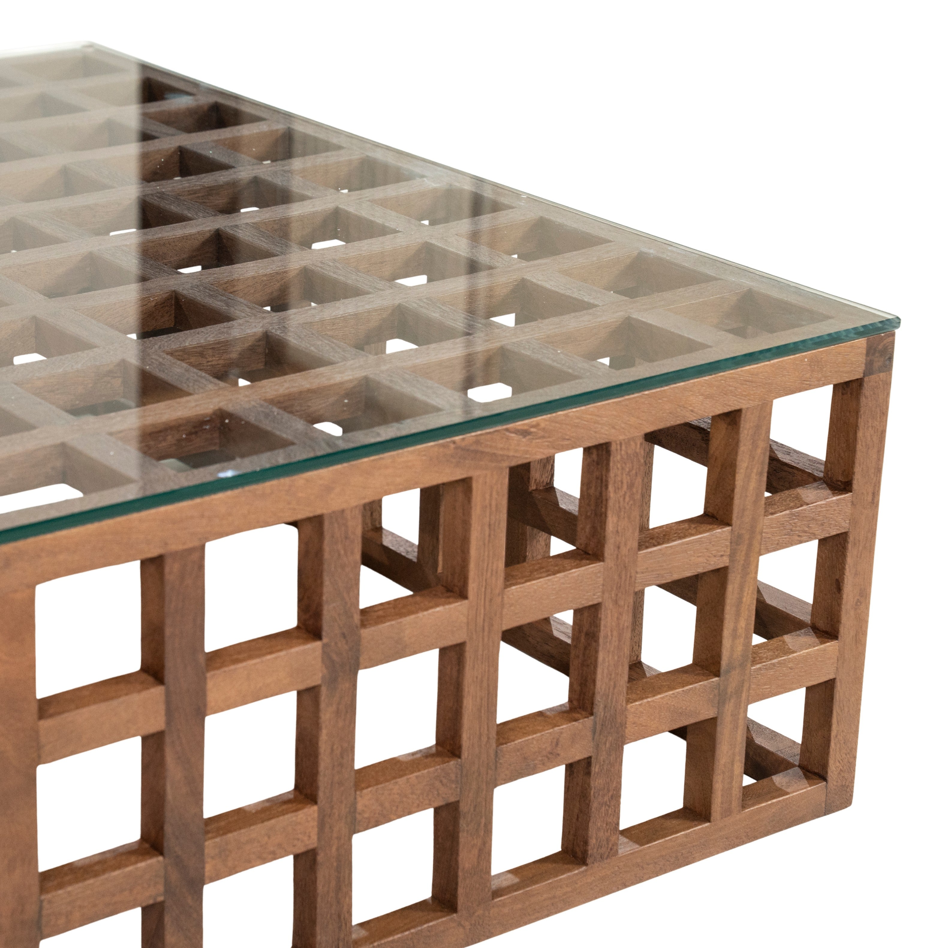 Koffietafel HERAS van mango-hout