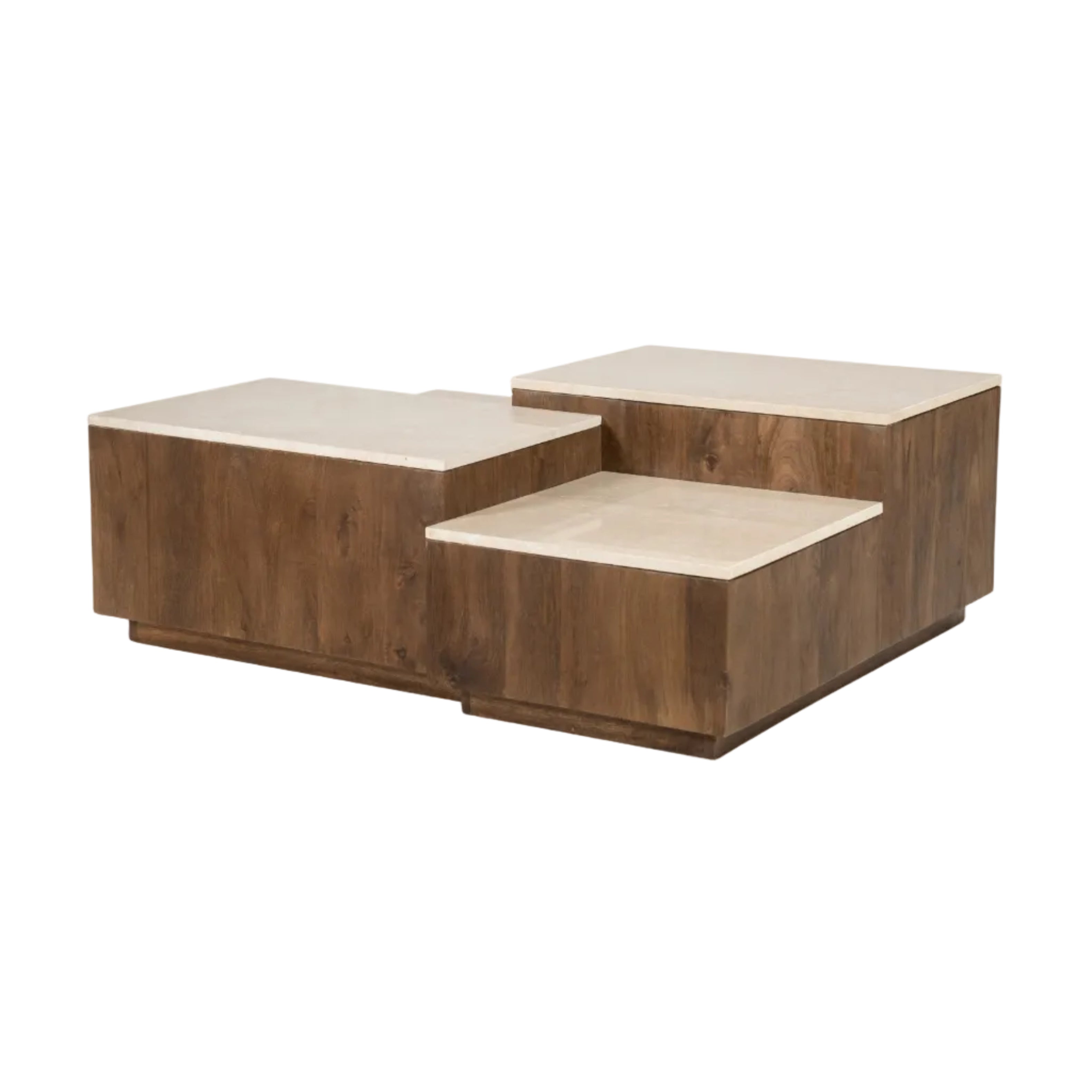Koffietafel QUIDO van mango-hout