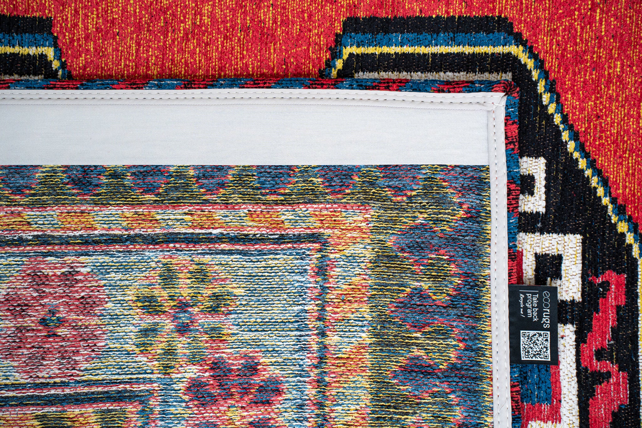 ANTALIA RED MIX rug red