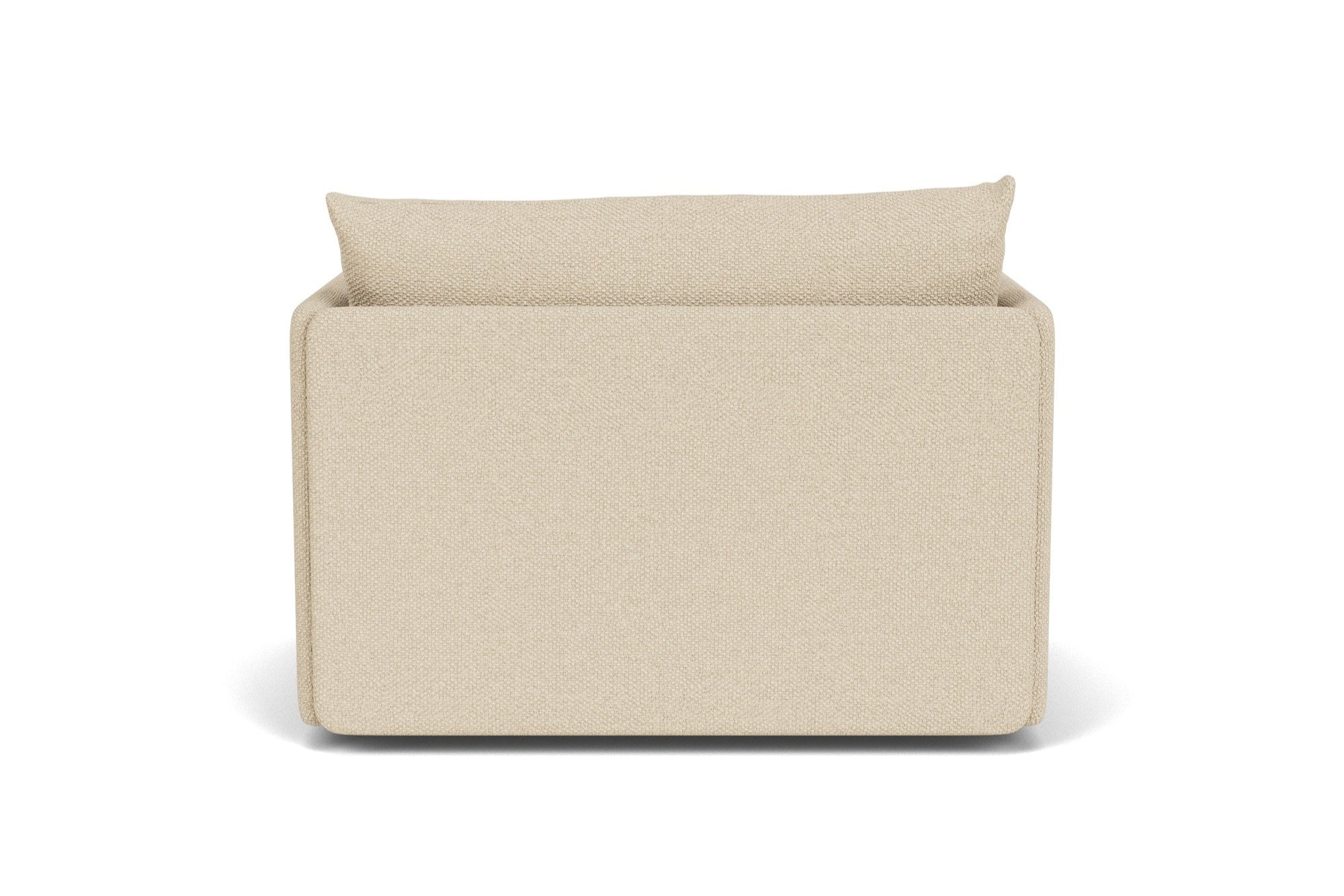 OFFSET light beige armchair