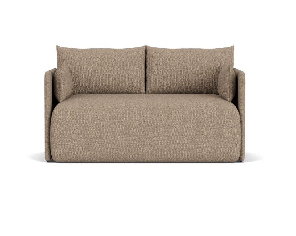 Sofa met slaapfunctie 2-persoons OFFSET bruin