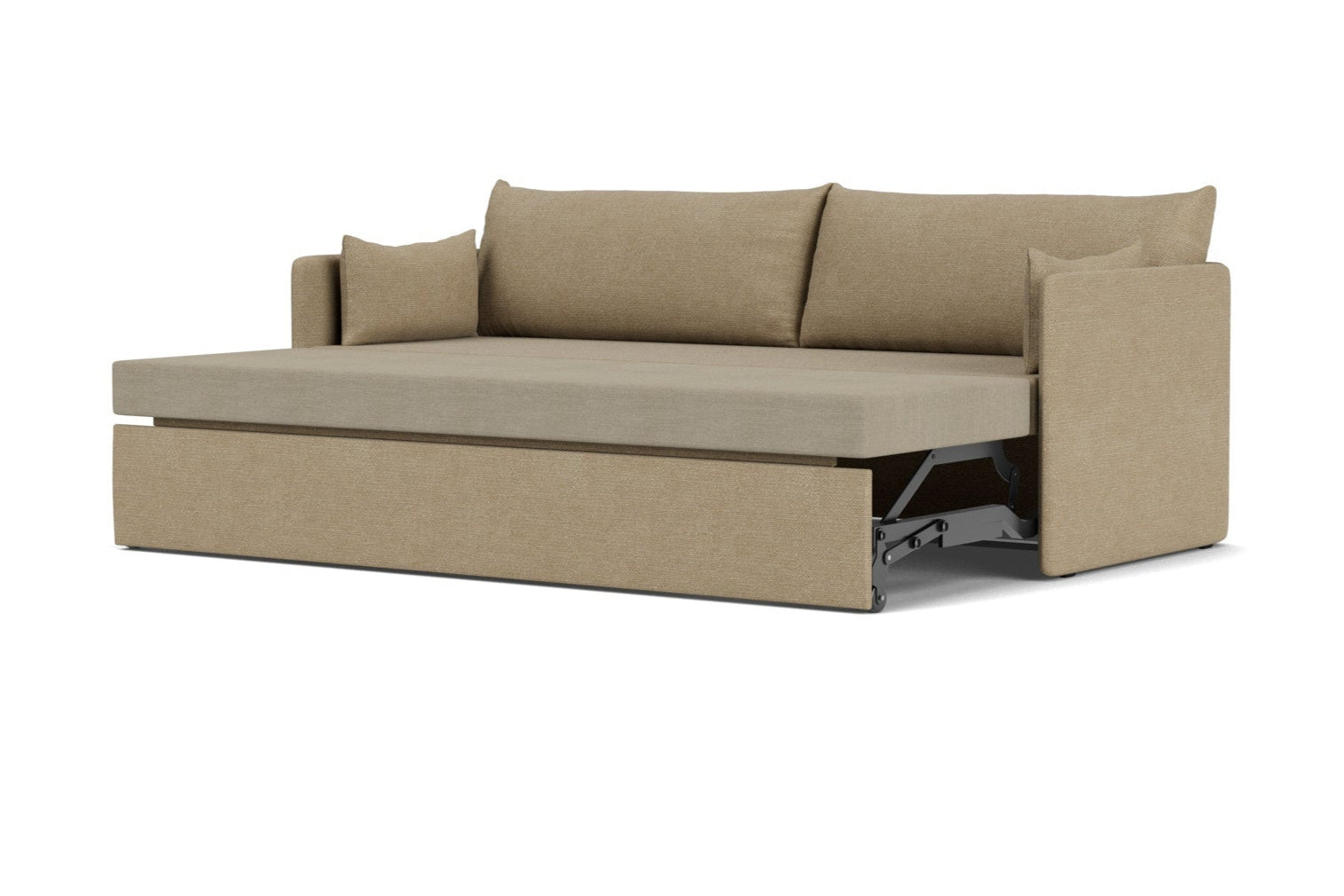 Sofa with sleeping function 3-seater OFFSET beige