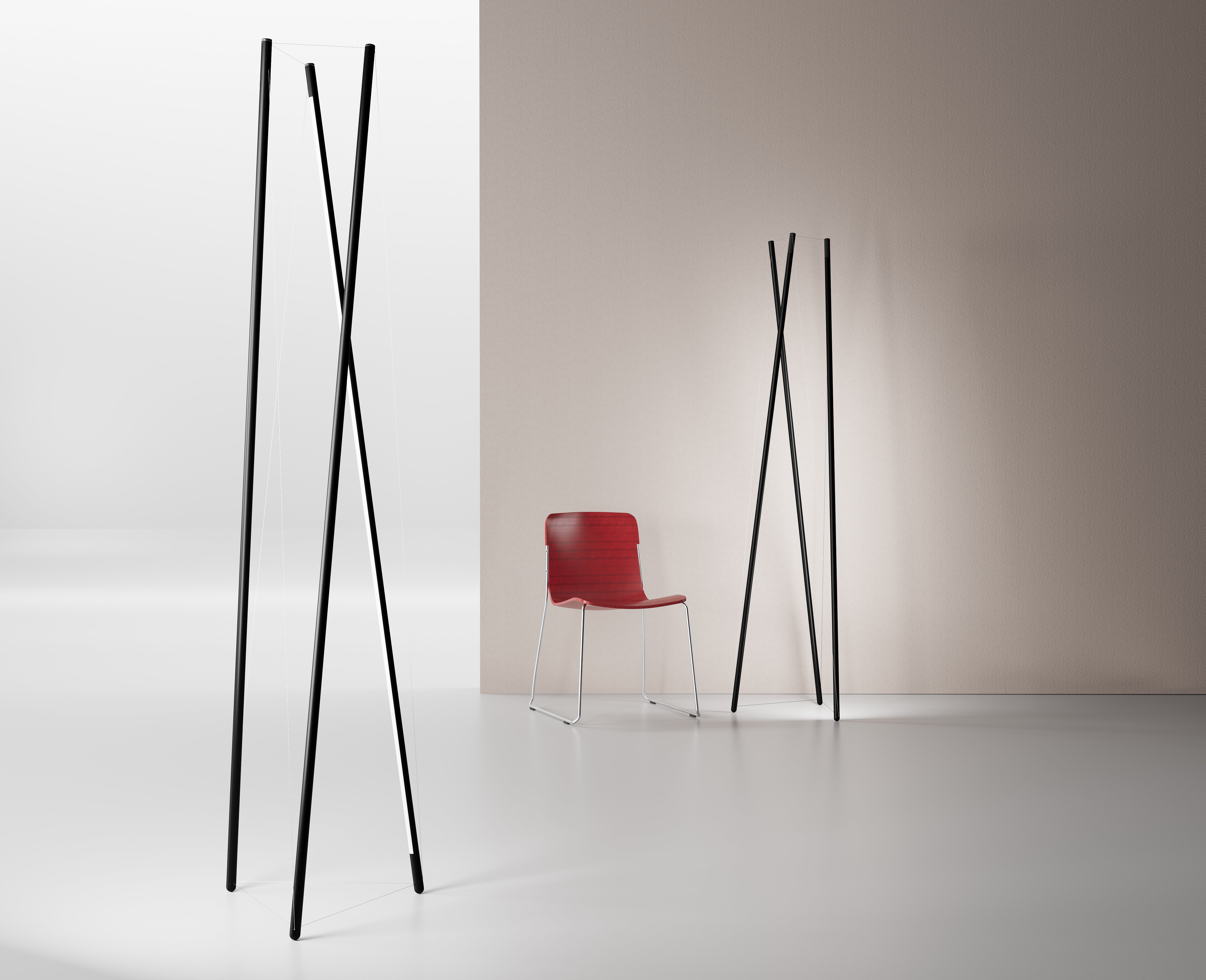 Vloerlamp TENSO zwart
