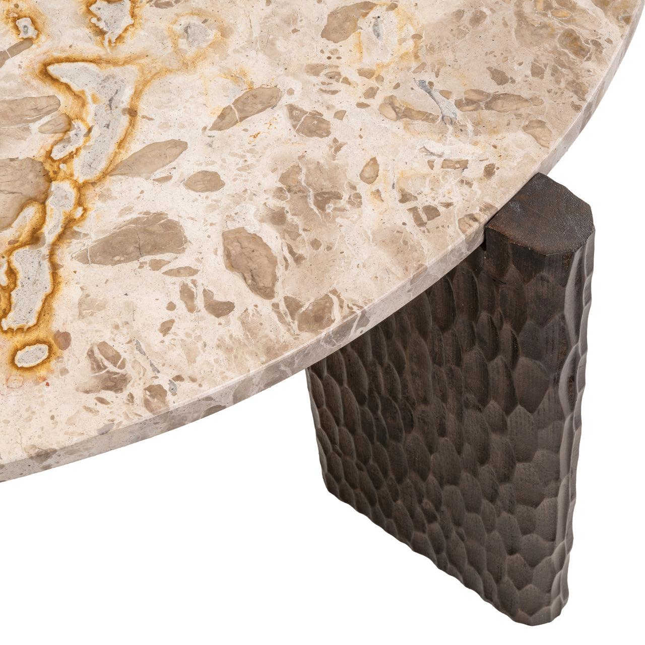 KATO Coffee Table Mango Wood with Marble