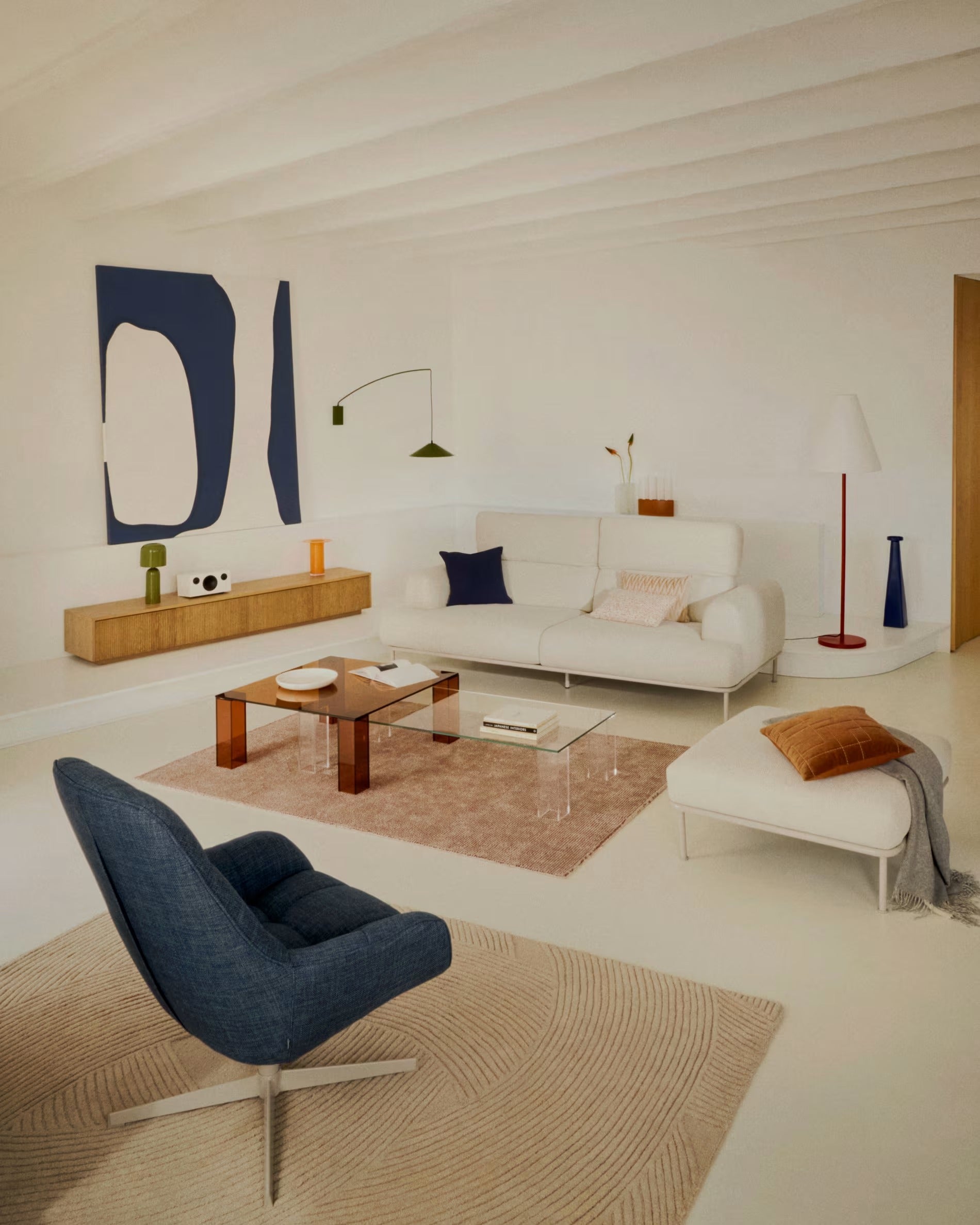 RTV-Szafka HELVINE Eichenfurnier