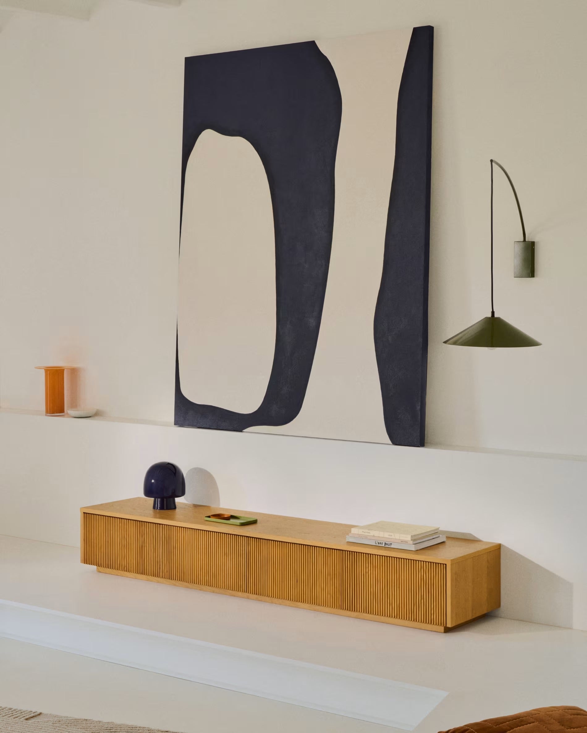 RTV-Szafka HELVINE Eichenfurnier