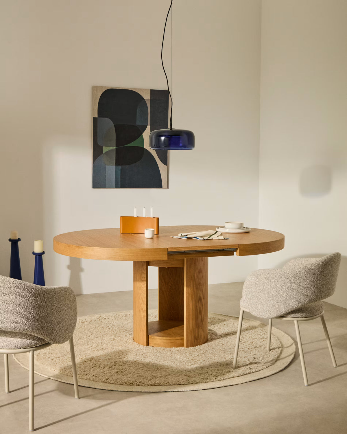 Ronde tafel ARTIS eikenfineer