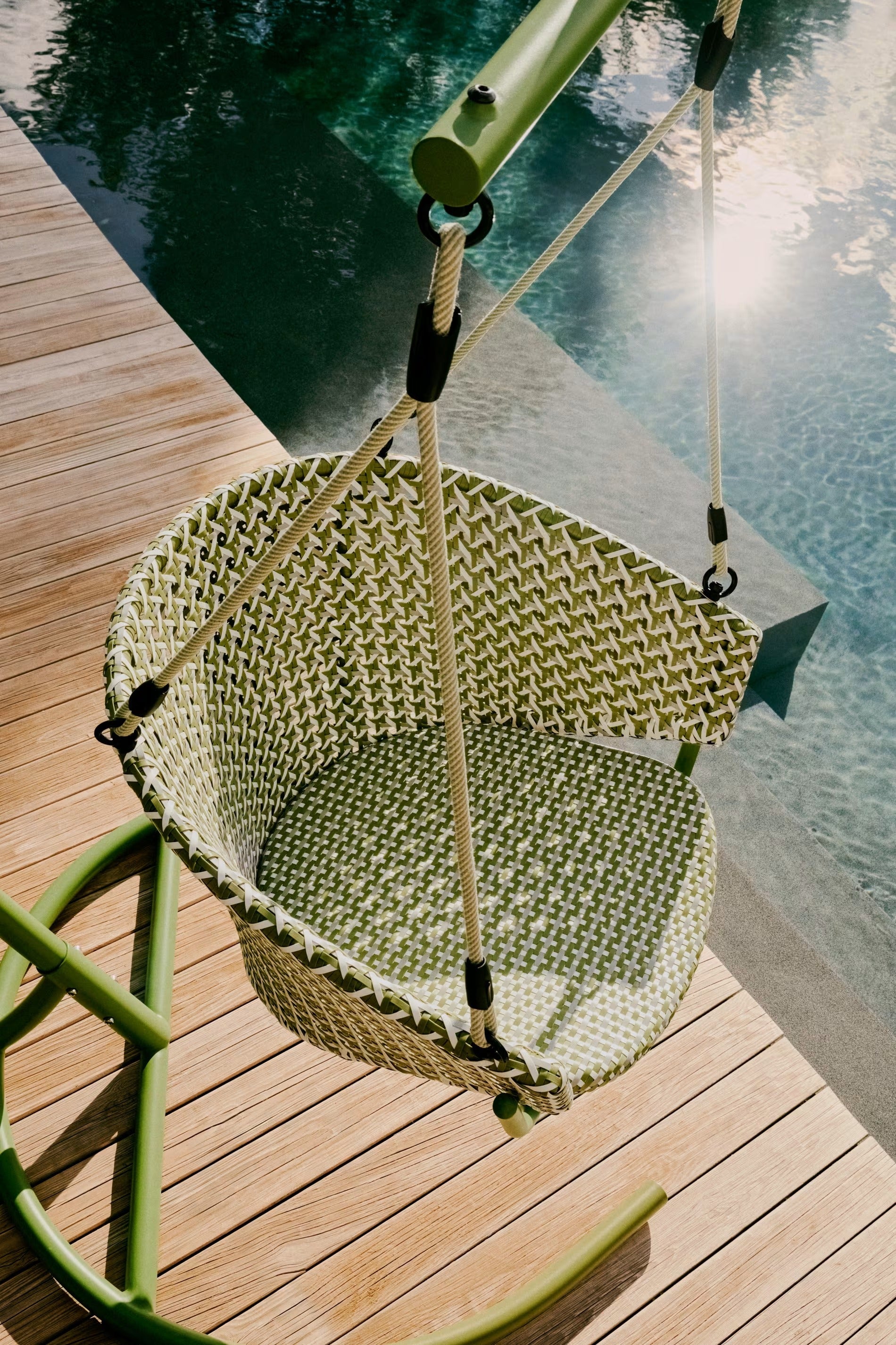 SALIGA Green Hanging Armchair