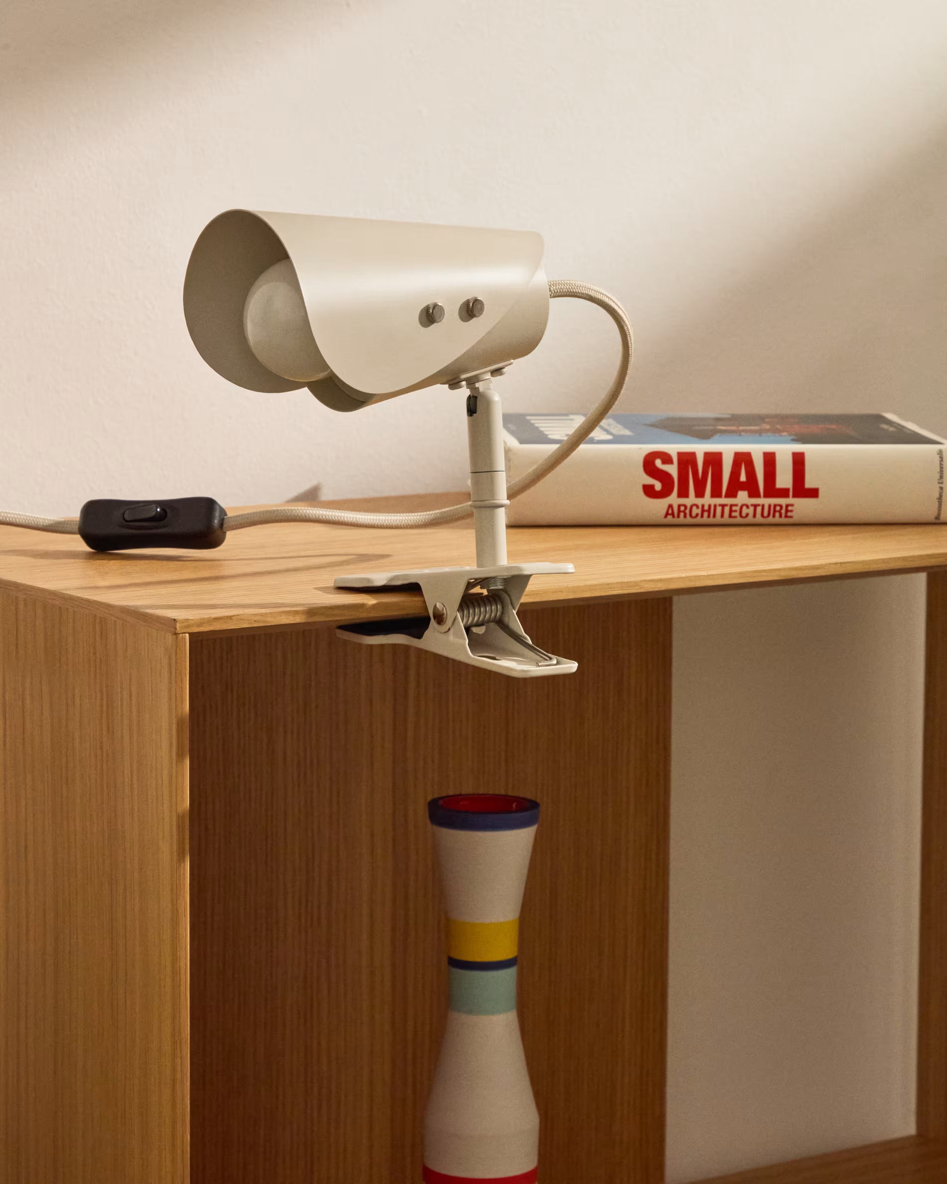 Bureau lamp met klem JULA grijs