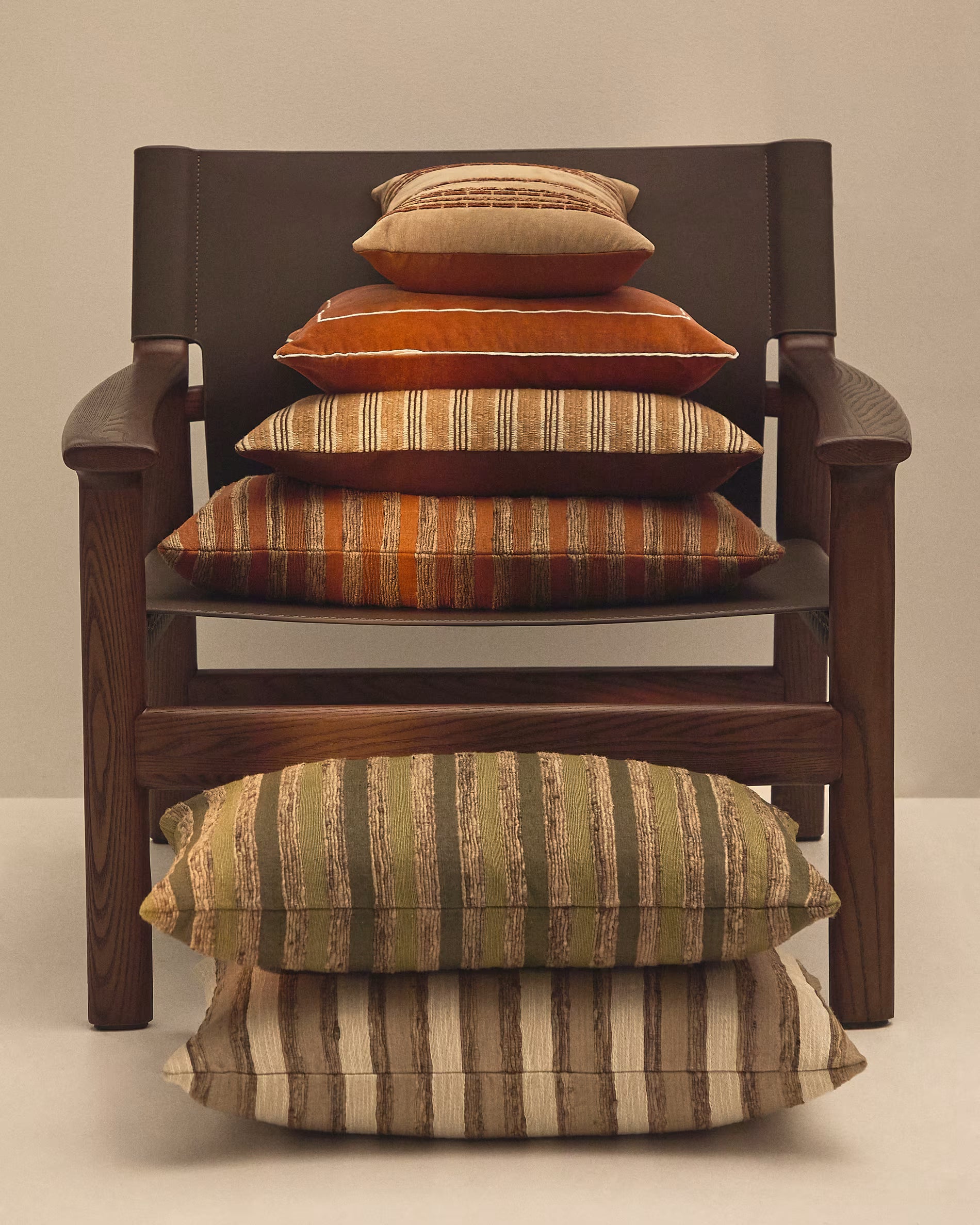 TAVINA Cushion Cover Brown