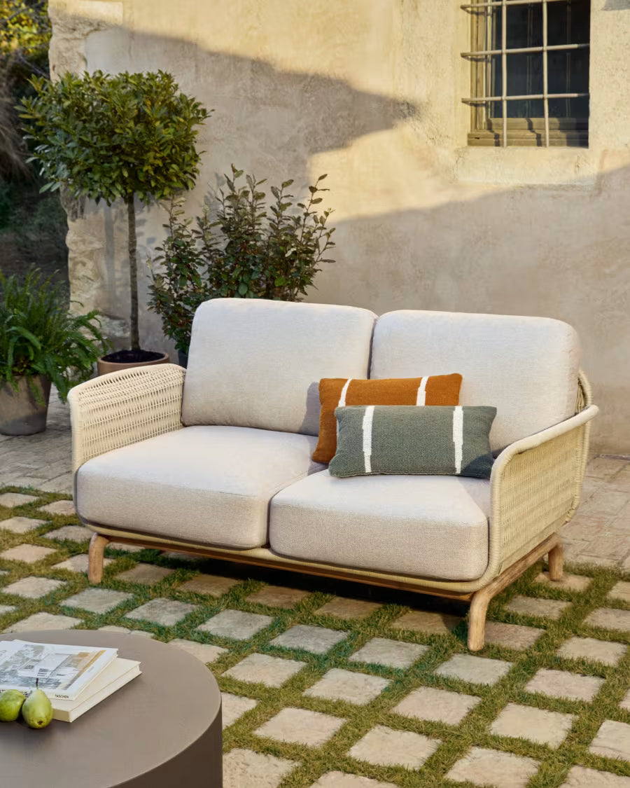 Tweedelige tuinbank ALIPA beige