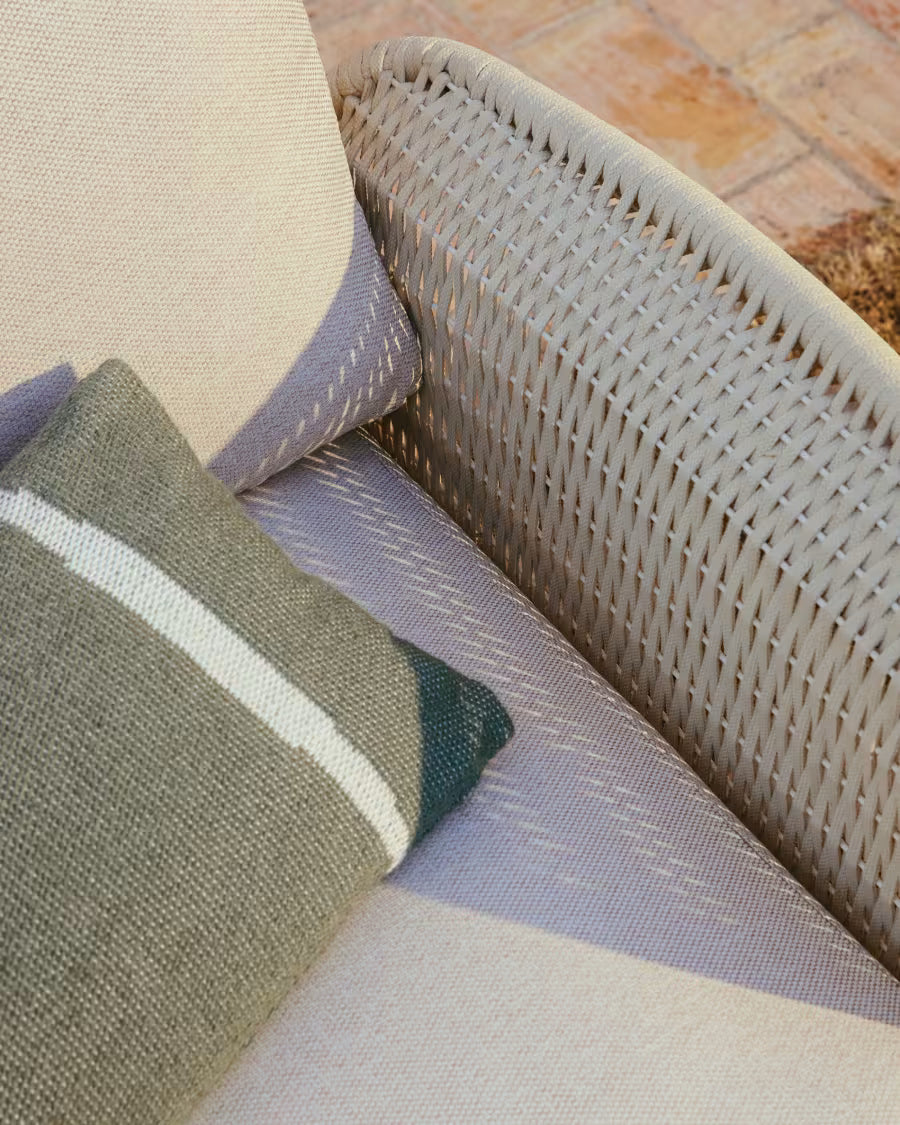 Tweedelige tuinbank ALIPA beige