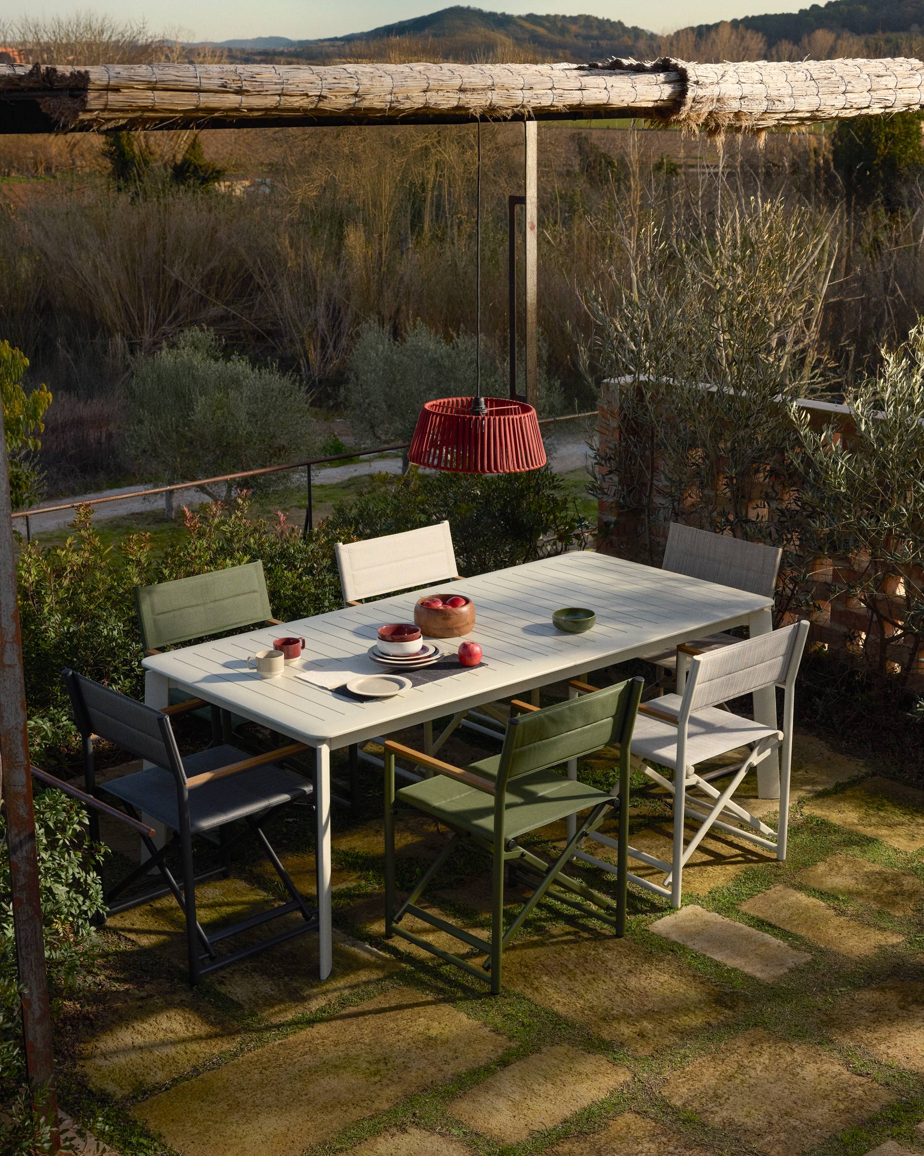 Opvouwbare tuinstoel TISNO groen