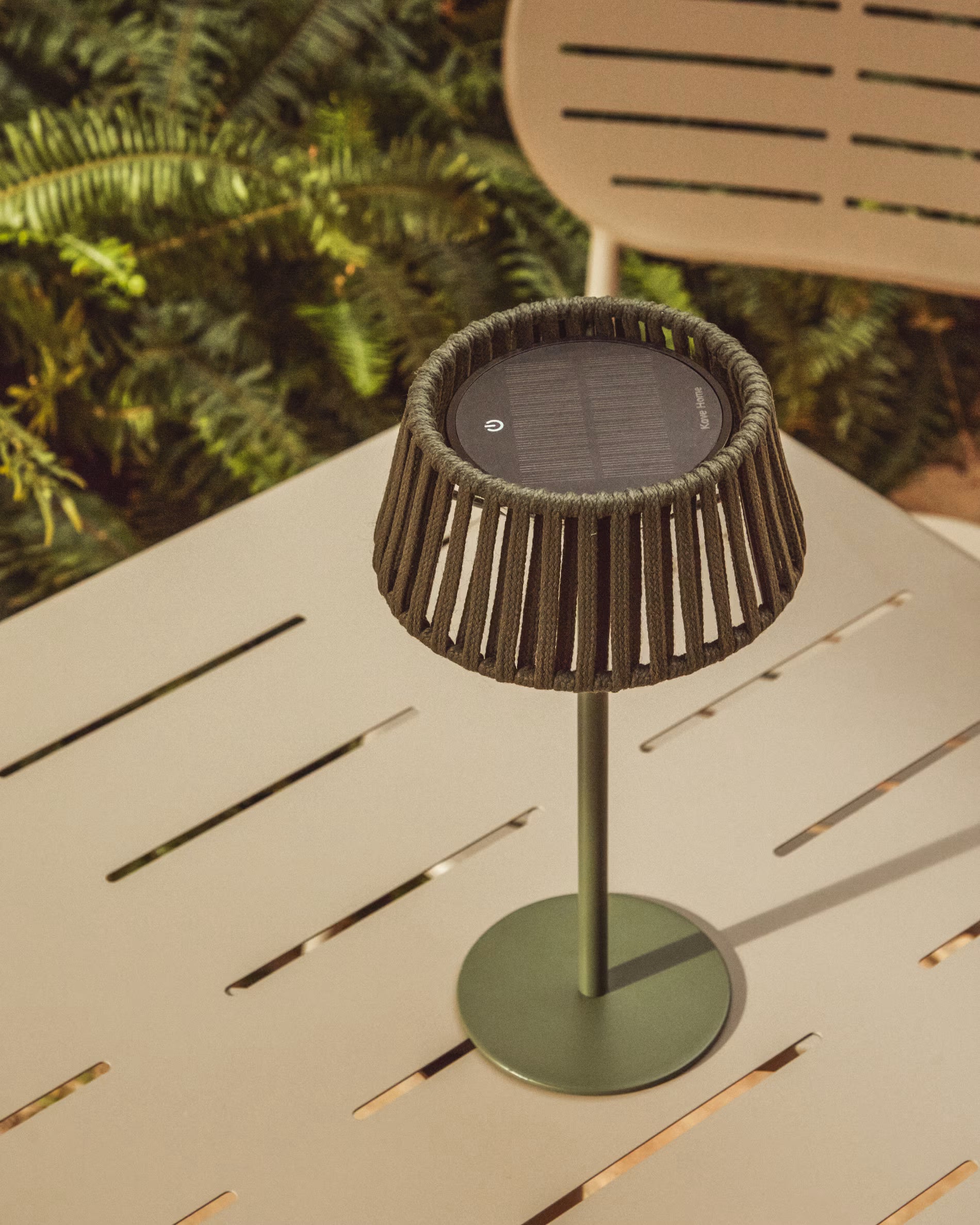 Zonne-energie tuinlamp ALDET groen