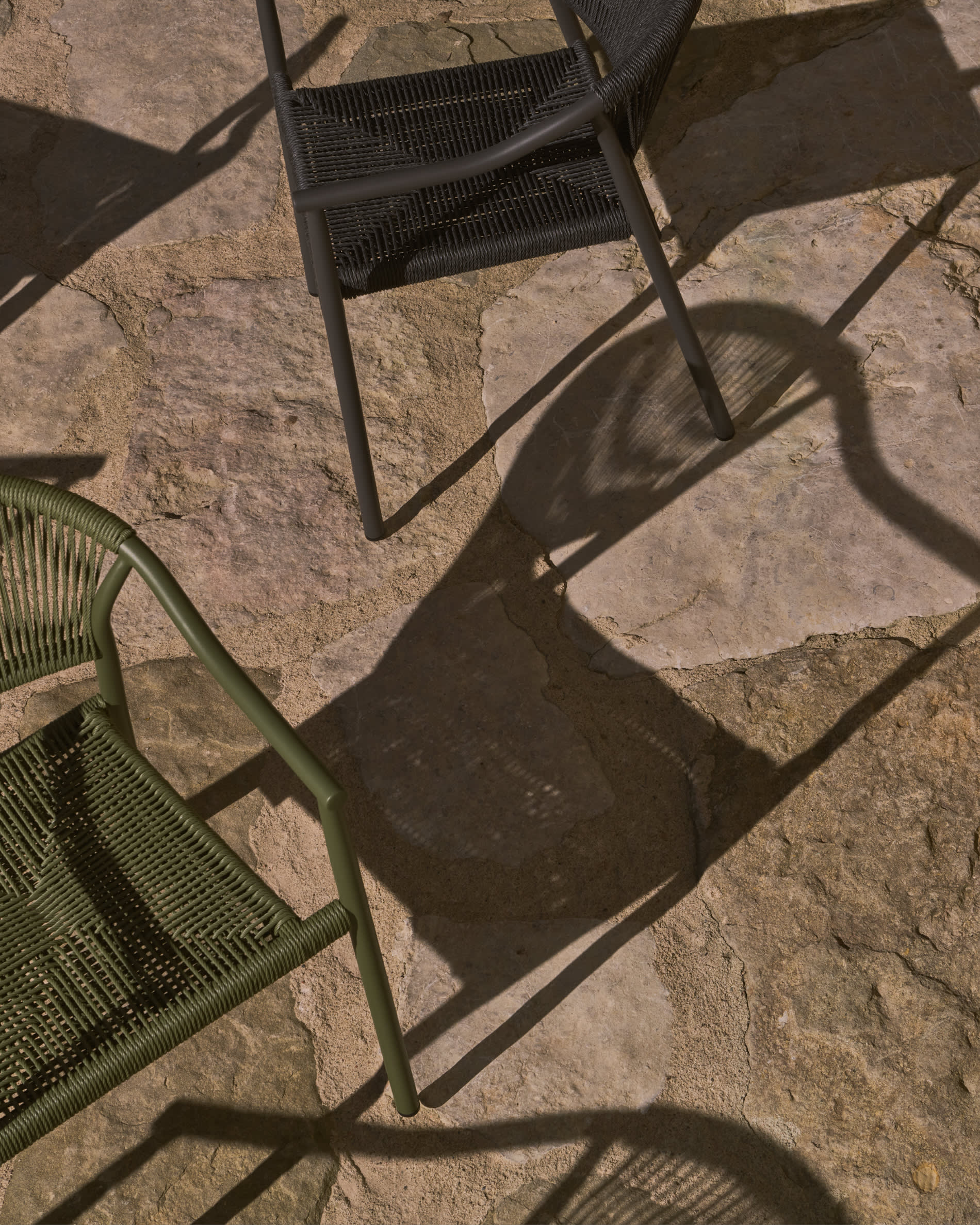 Gartenstuhl LIVADIA graphitfarben