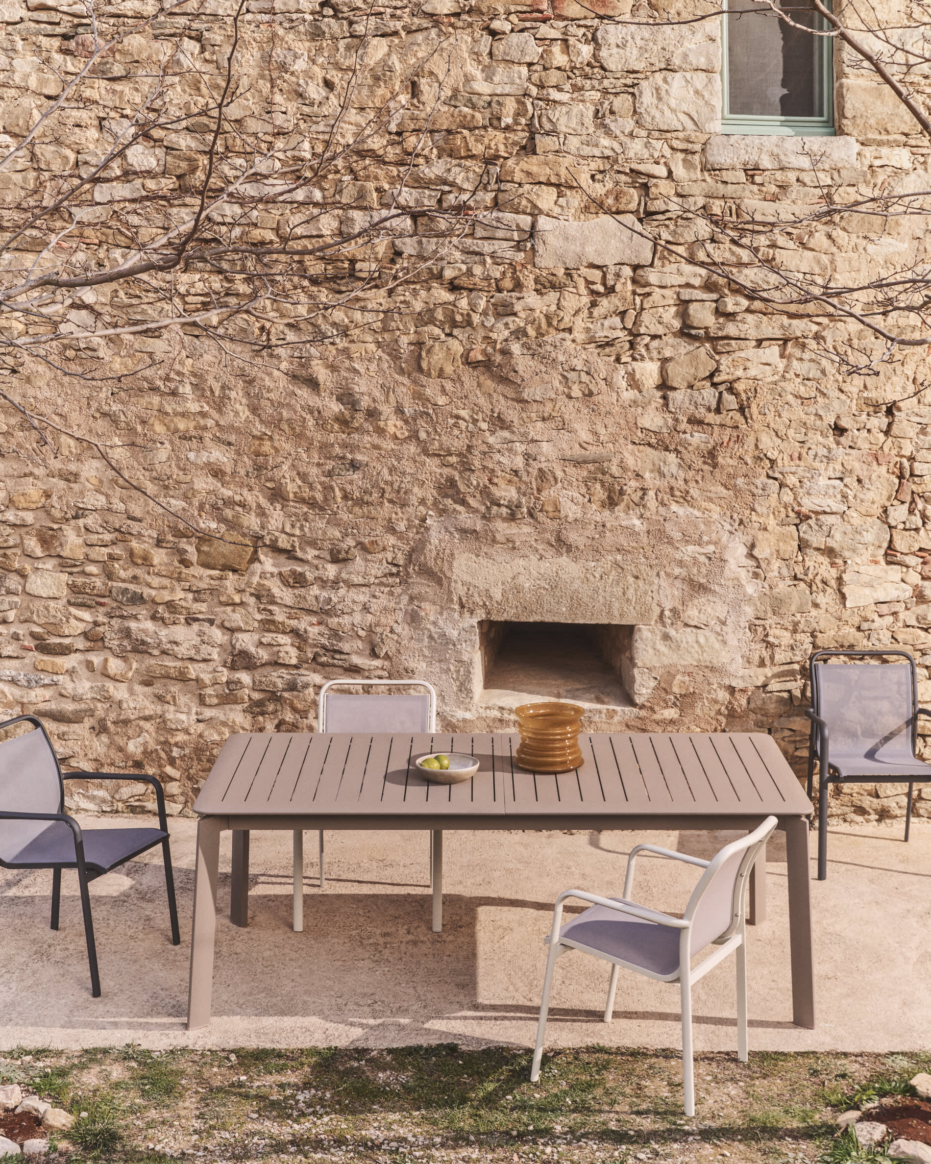 Tuinstoel LURI taupe