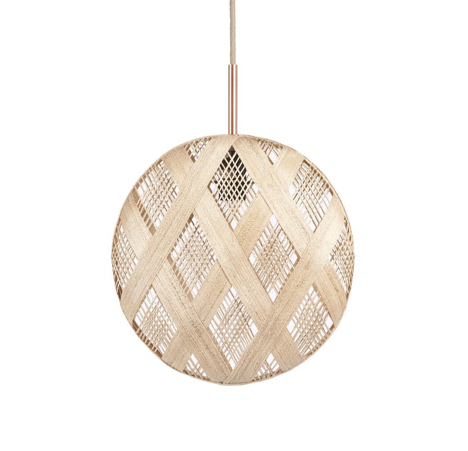 Lampa wisząca CHANPEN DIAMANT beżowy – Forestier