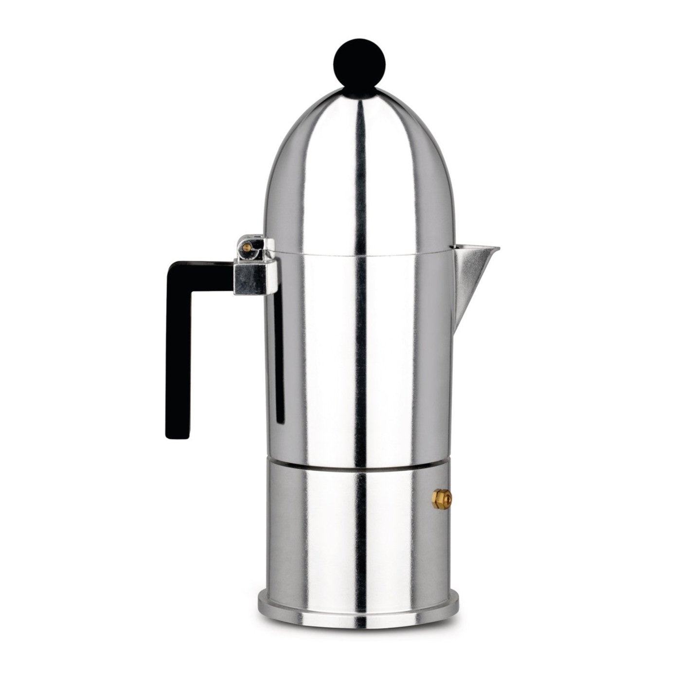 Kawiarka LA CUPOLA srebrny z czarnym – Alessi