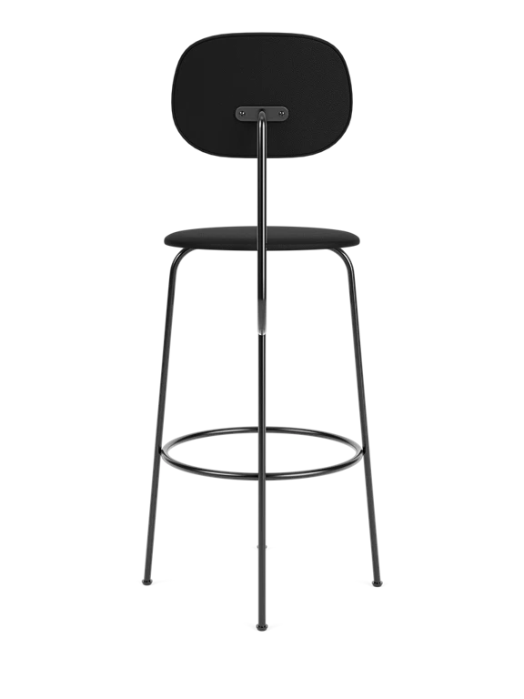 Gestoffeerde kruk AFTEROOM PLUS zwart